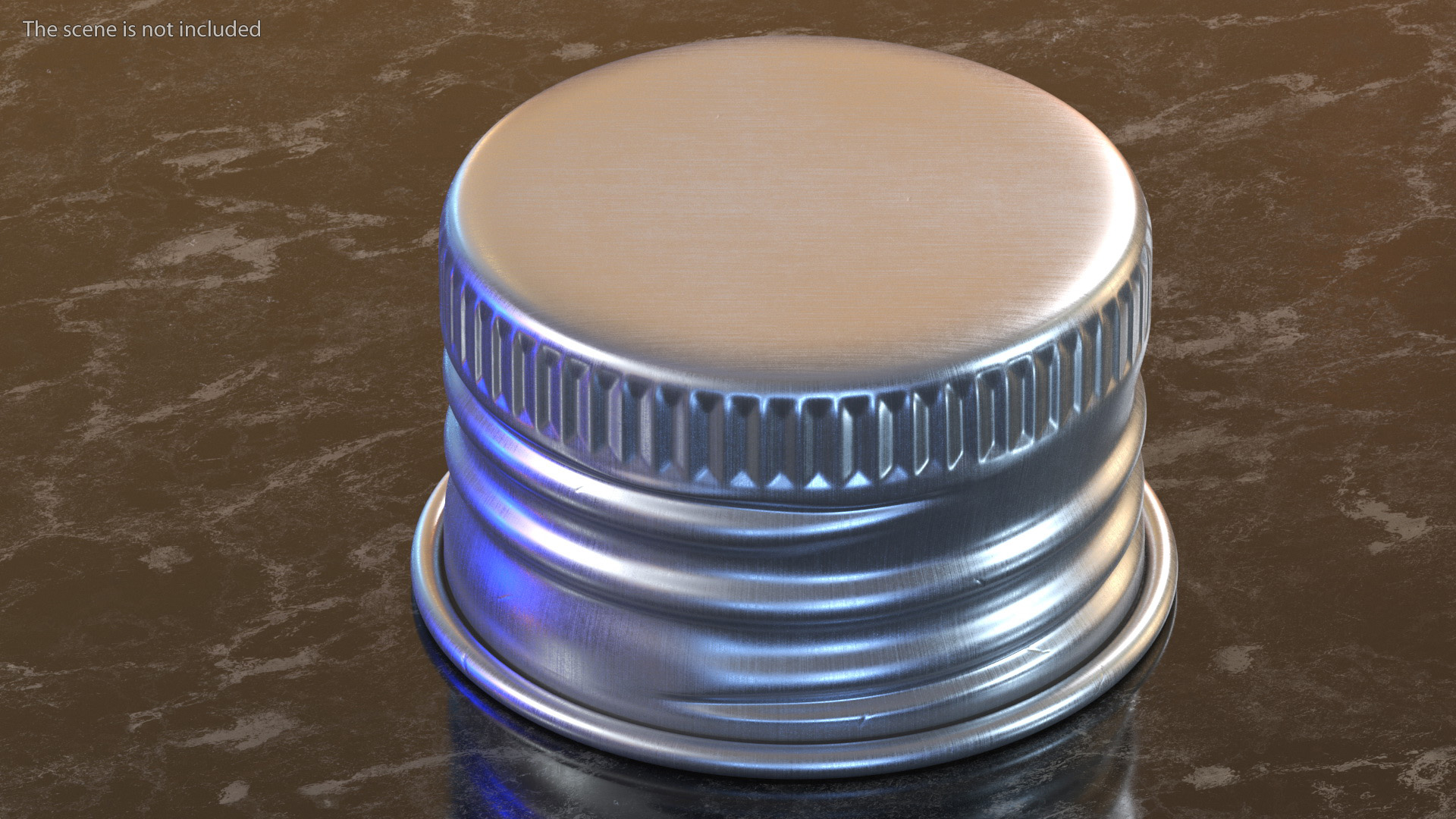 3D Pre-threaded Aluminum Screw Cap 18mm
