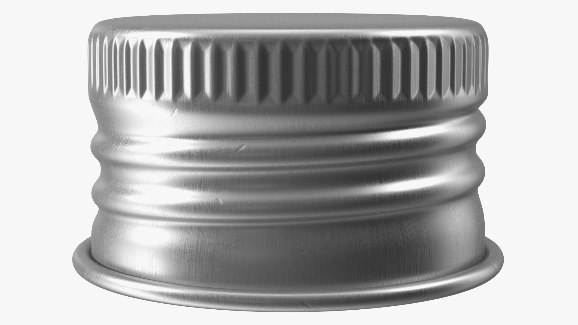 3D Pre-threaded Aluminum Screw Cap 18mm