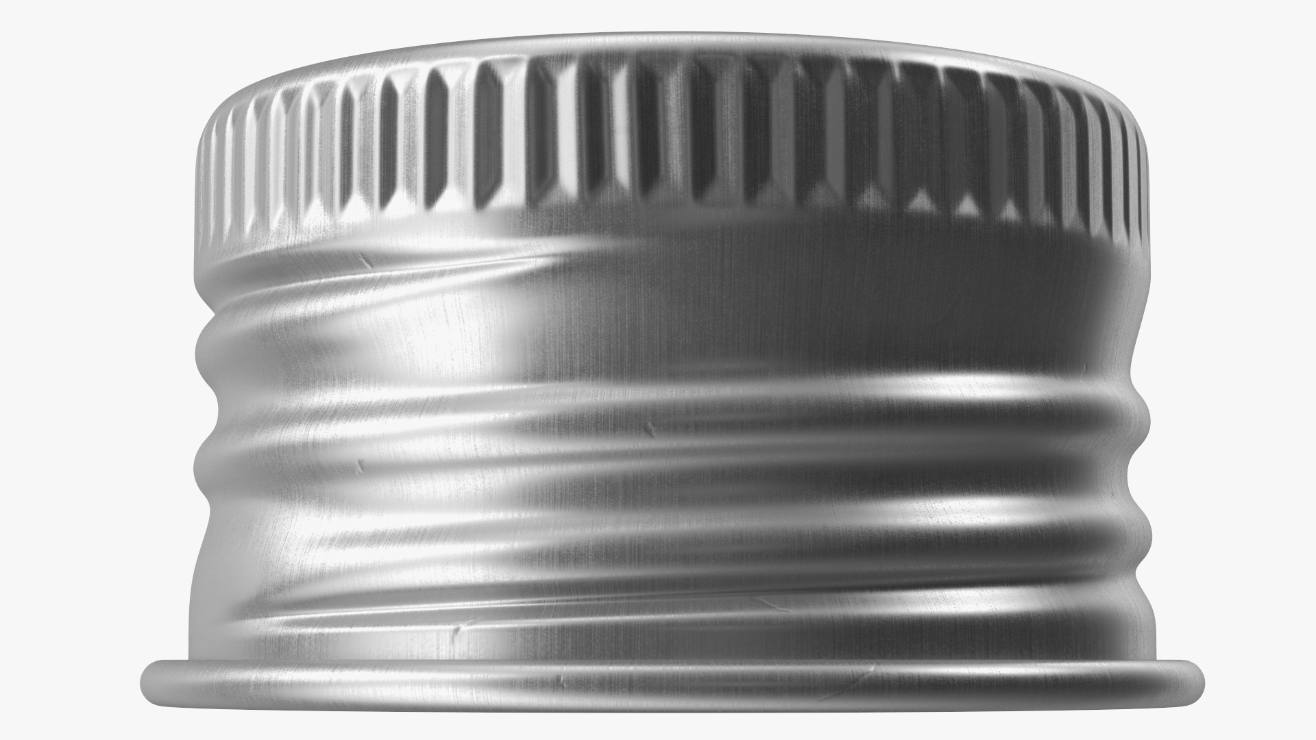 3D Pre-threaded Aluminum Screw Cap 18mm