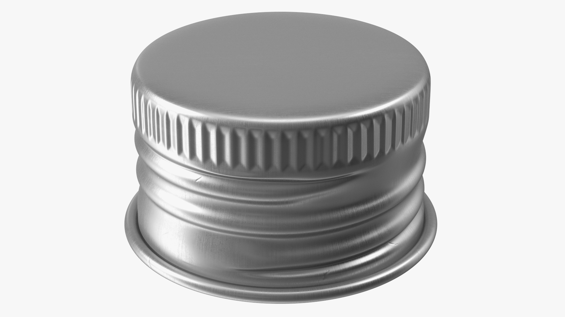 3D Pre-threaded Aluminum Screw Cap 18mm