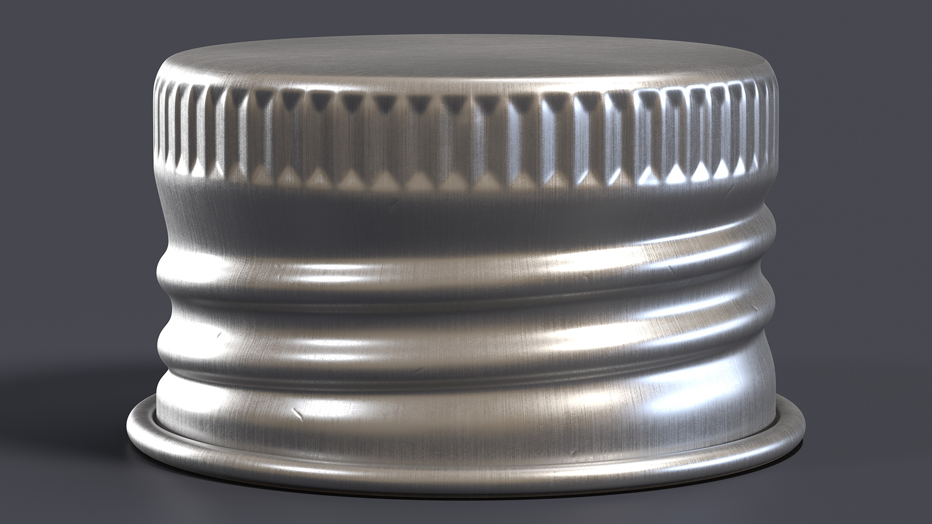 3D Pre-threaded Aluminum Screw Cap 18mm