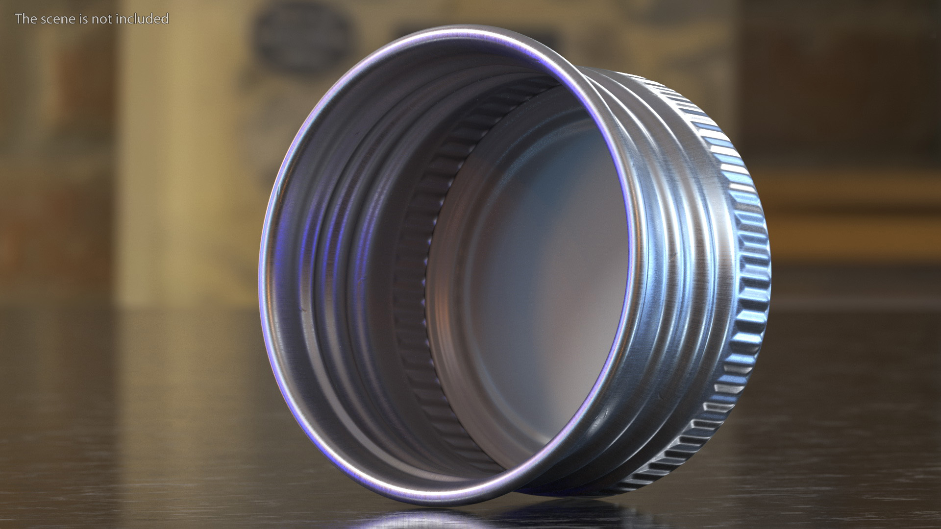 3D Pre-threaded Aluminum Screw Cap 18mm