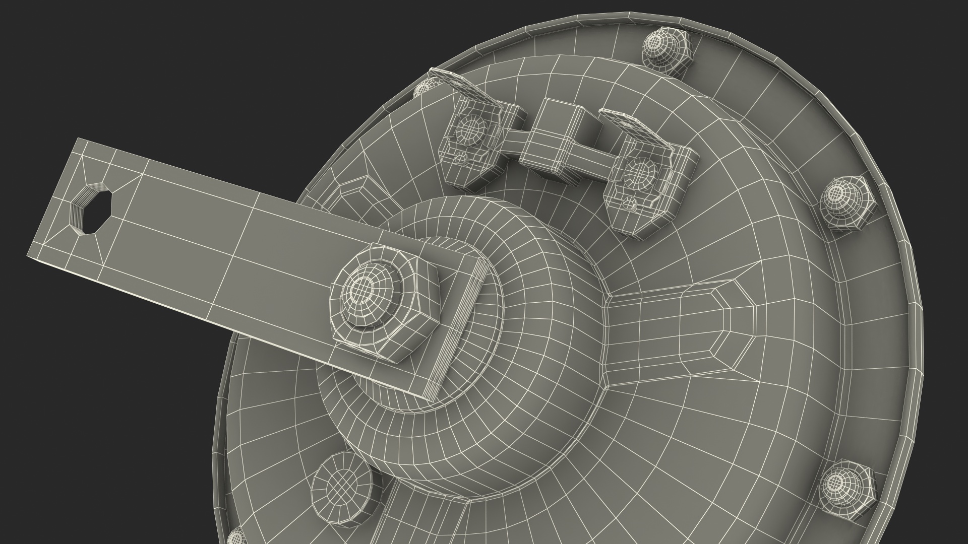 Hella Super Tone Car Horn Set 3D model
