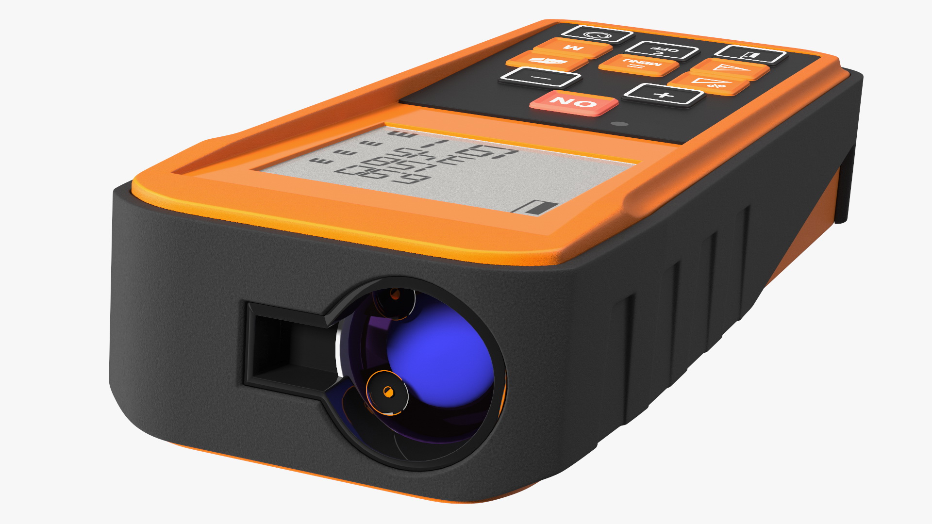 3D Distance Measuring Instrument Orange