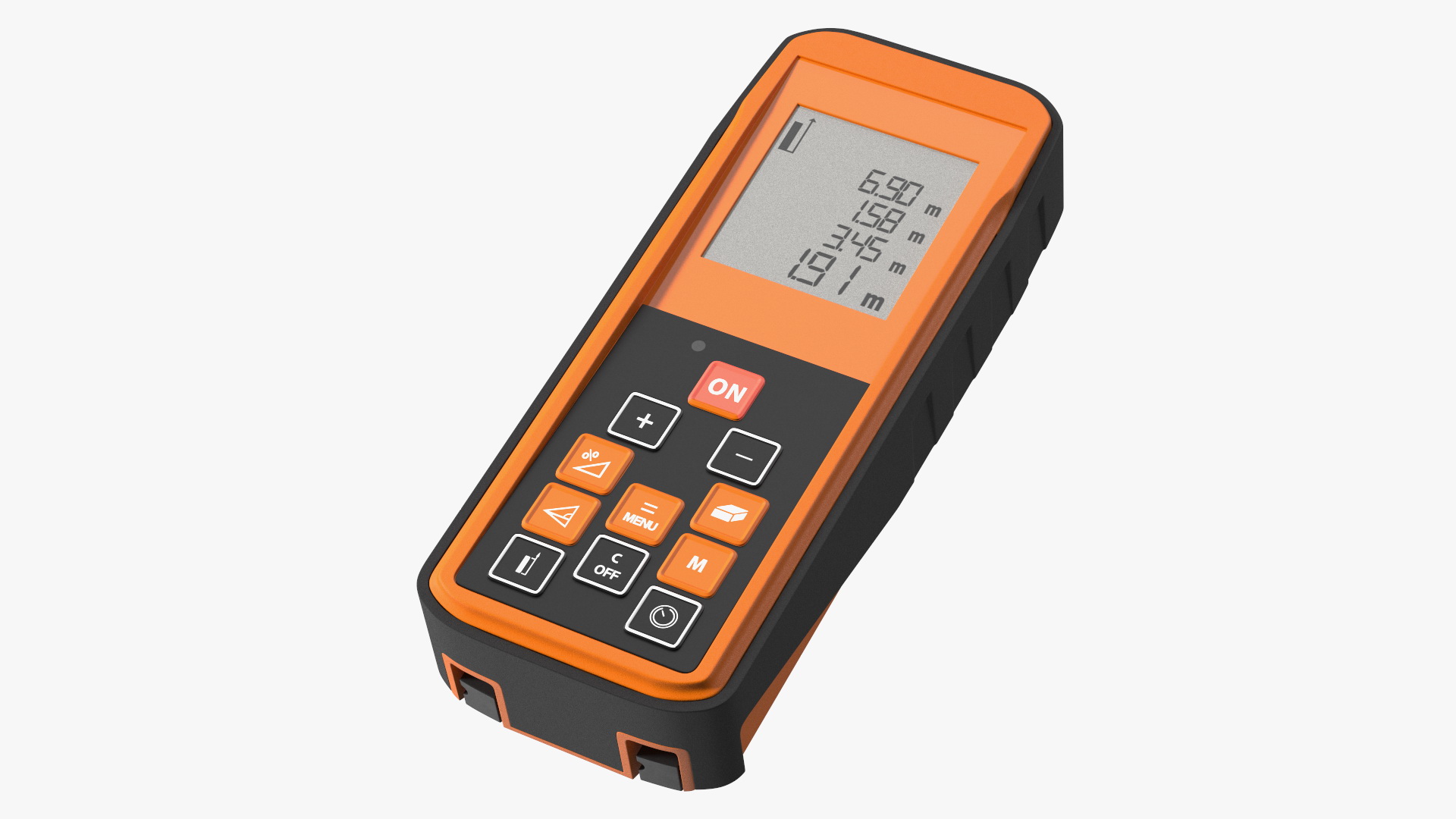 3D Distance Measuring Instrument Orange