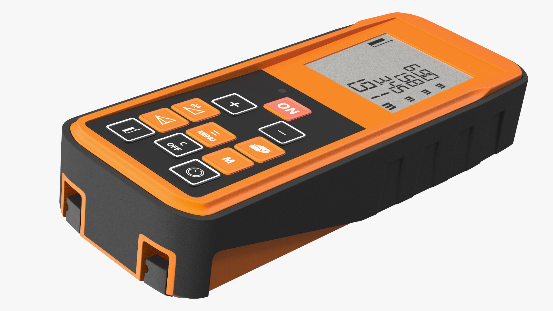 3D Distance Measuring Instrument Orange