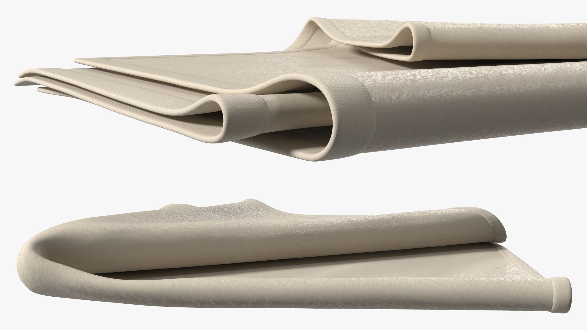 Folded Bath Towel 3D