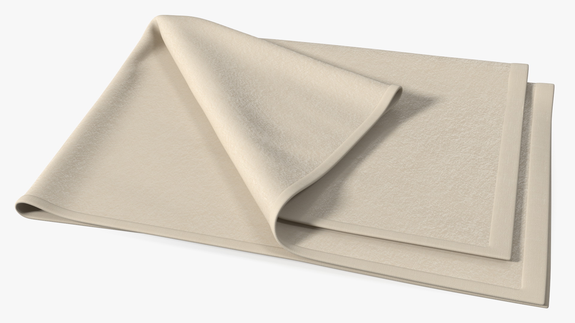 Folded Bath Towel 3D