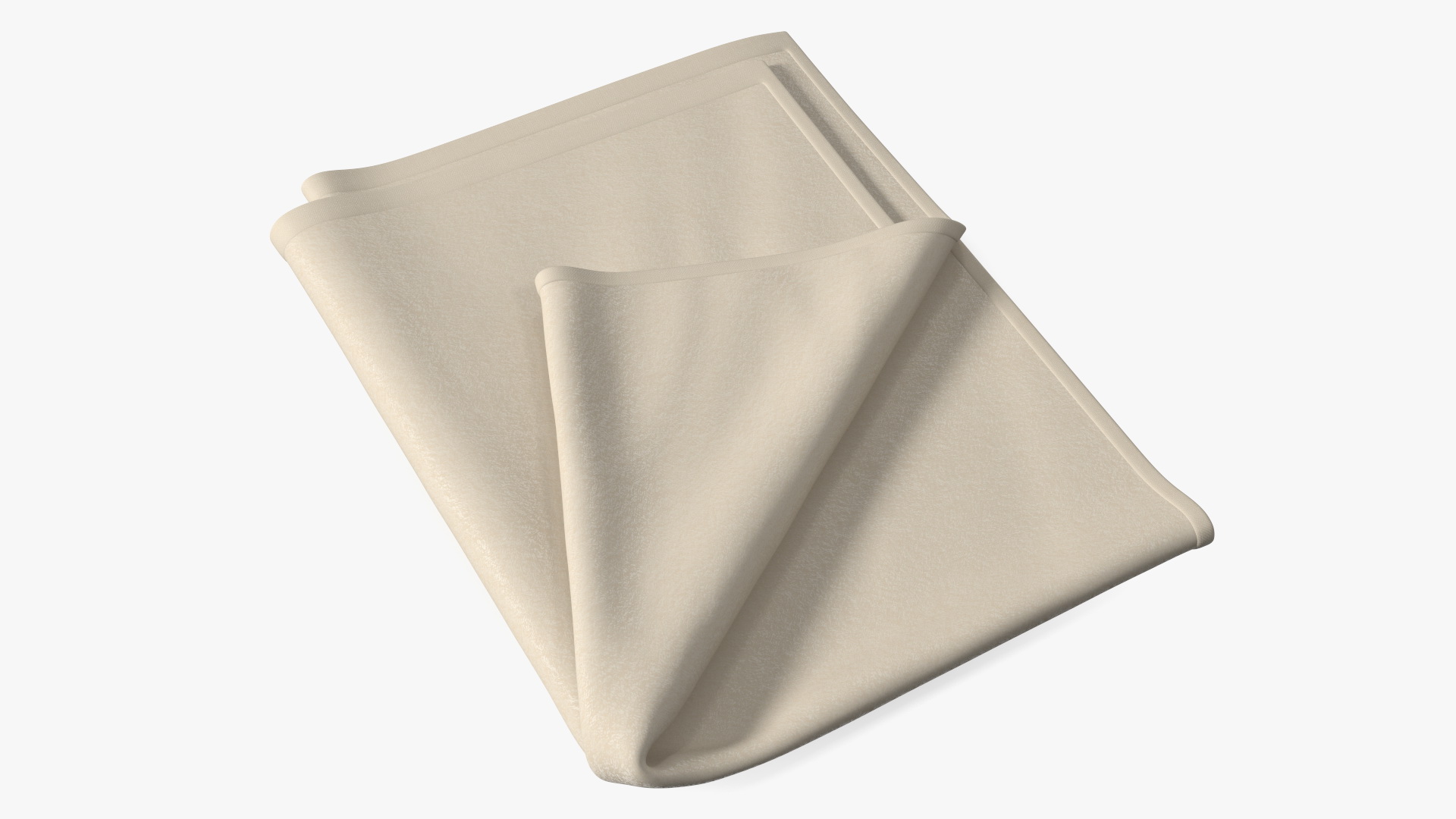 Folded Bath Towel 3D