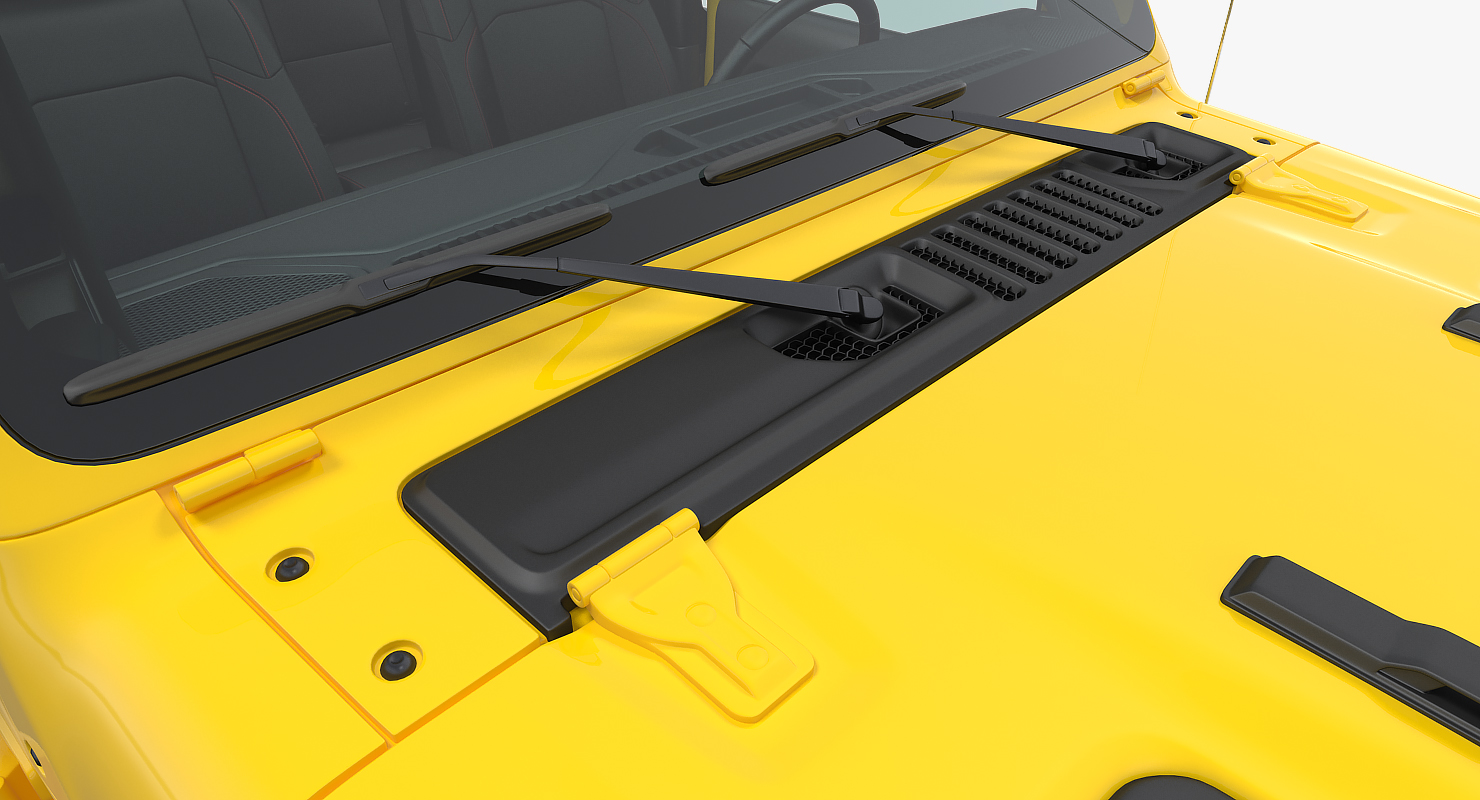 Jeep Wrangler Rubicon 4X4 Rigged 3D