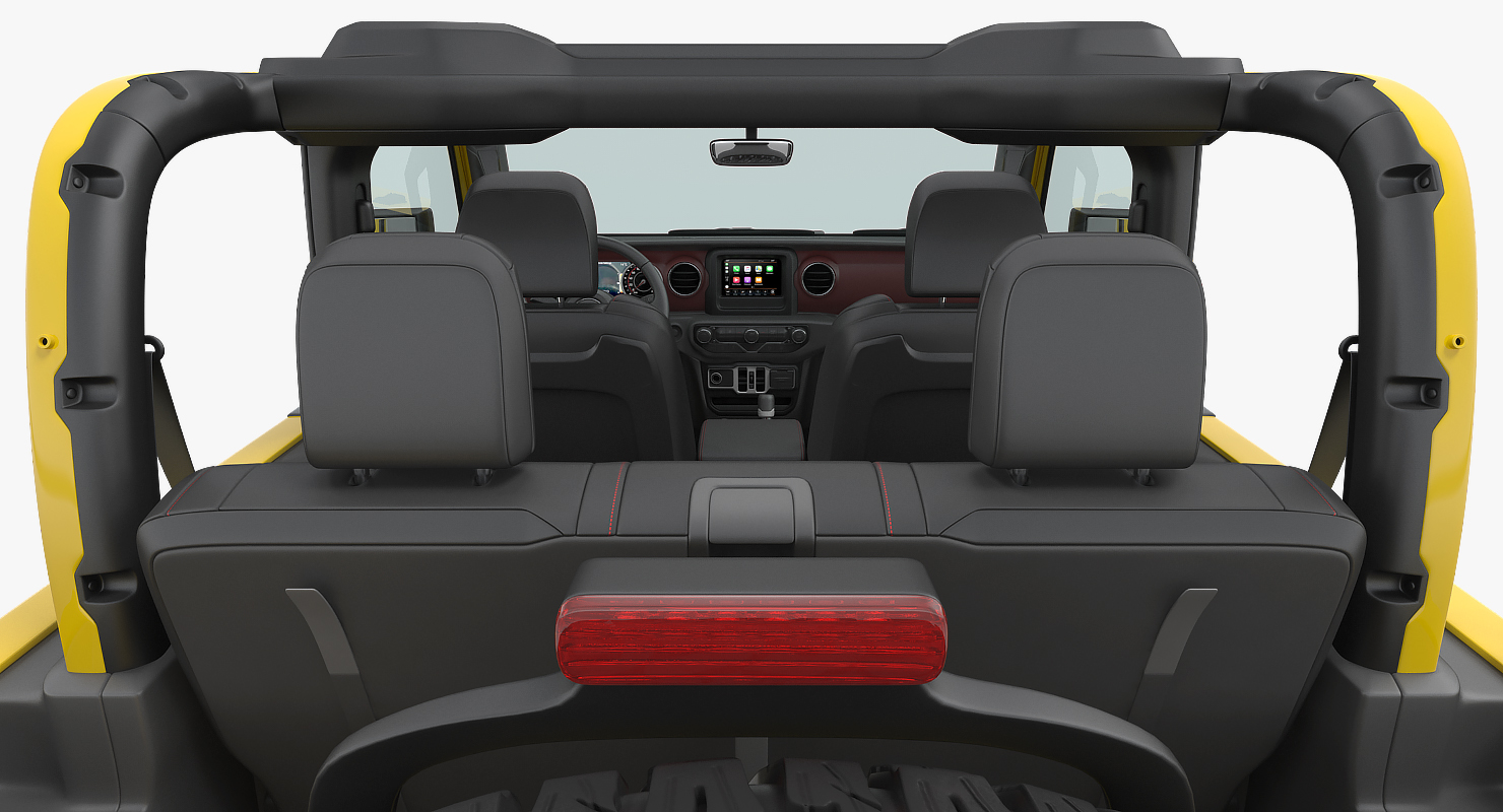 Jeep Wrangler Rubicon 4X4 Rigged 3D