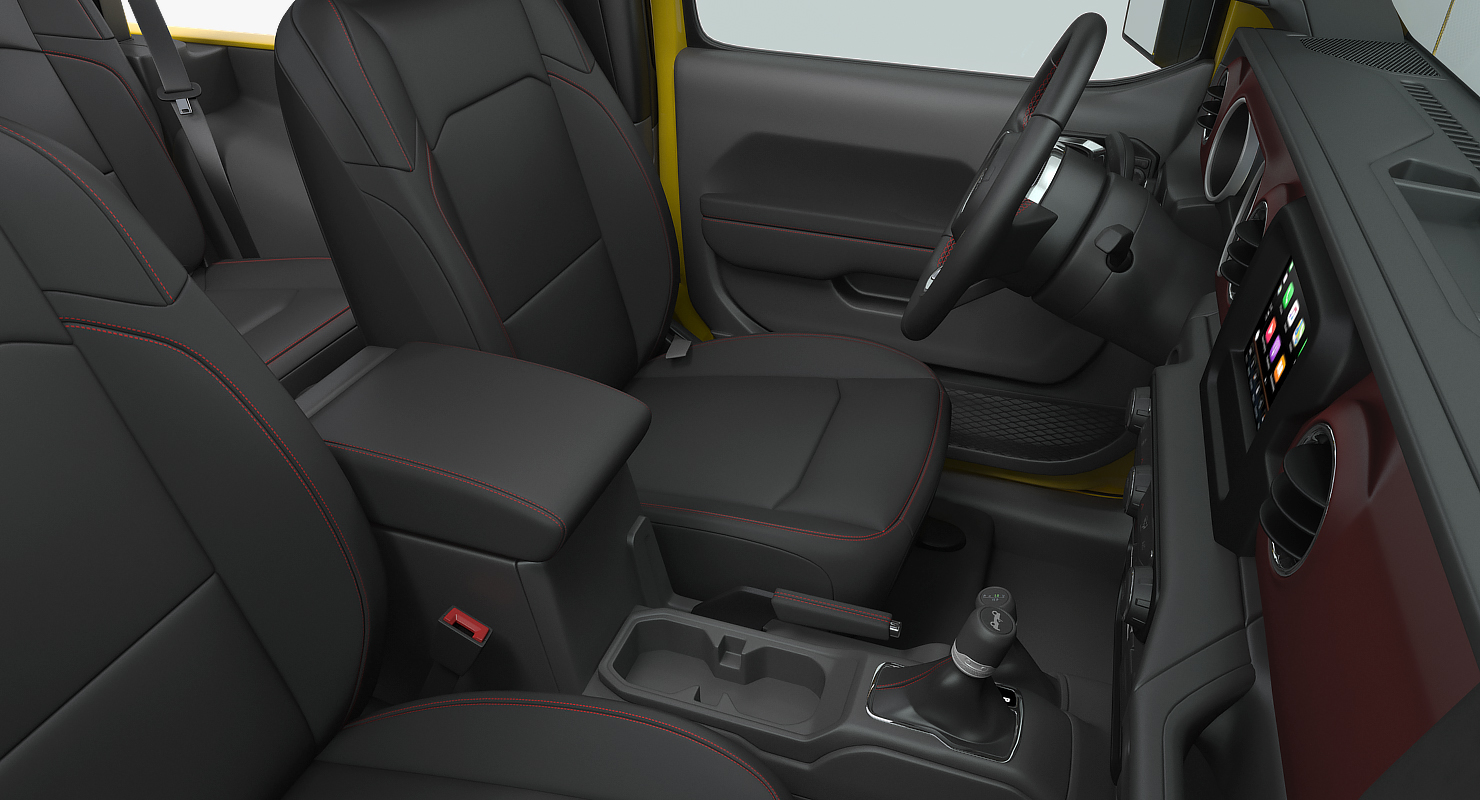 Jeep Wrangler Rubicon 4X4 Rigged 3D