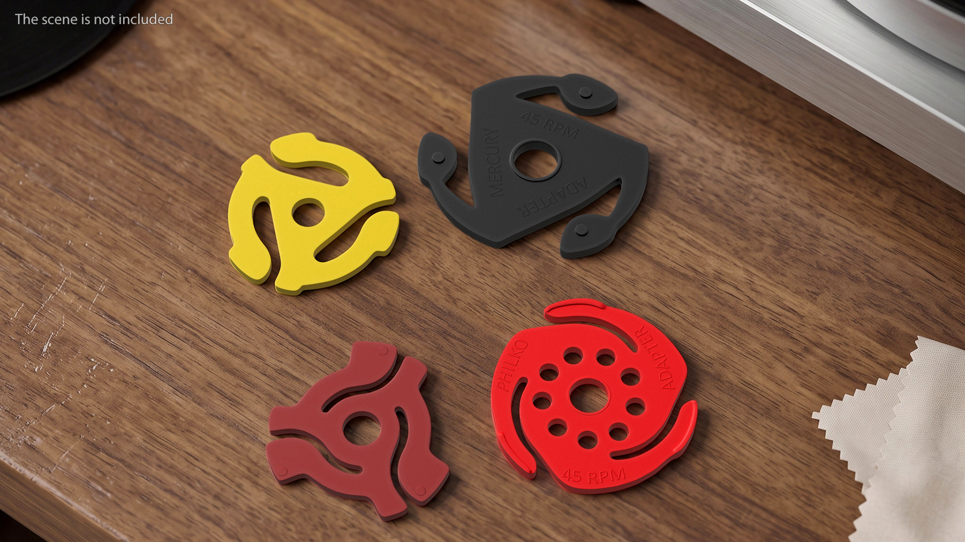 45 RPM Record Adapter Set