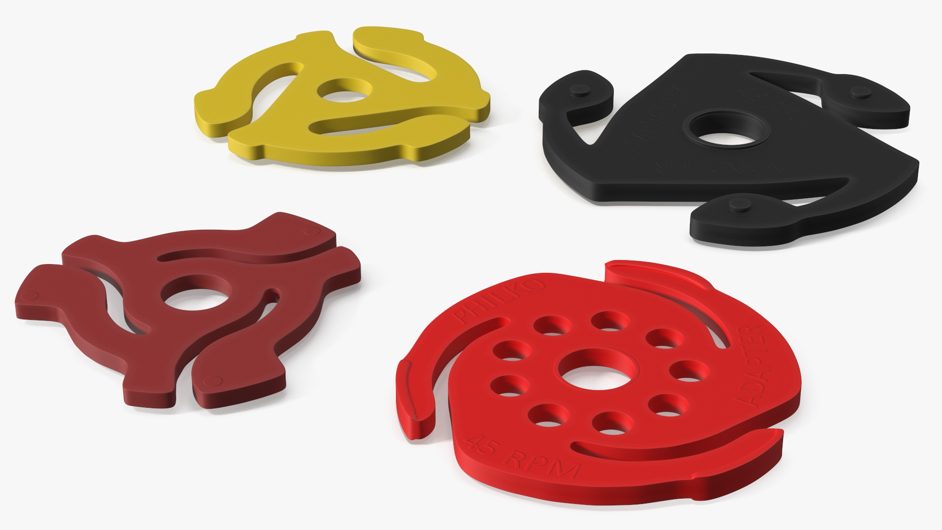 45 RPM Record Adapter Set, view 3