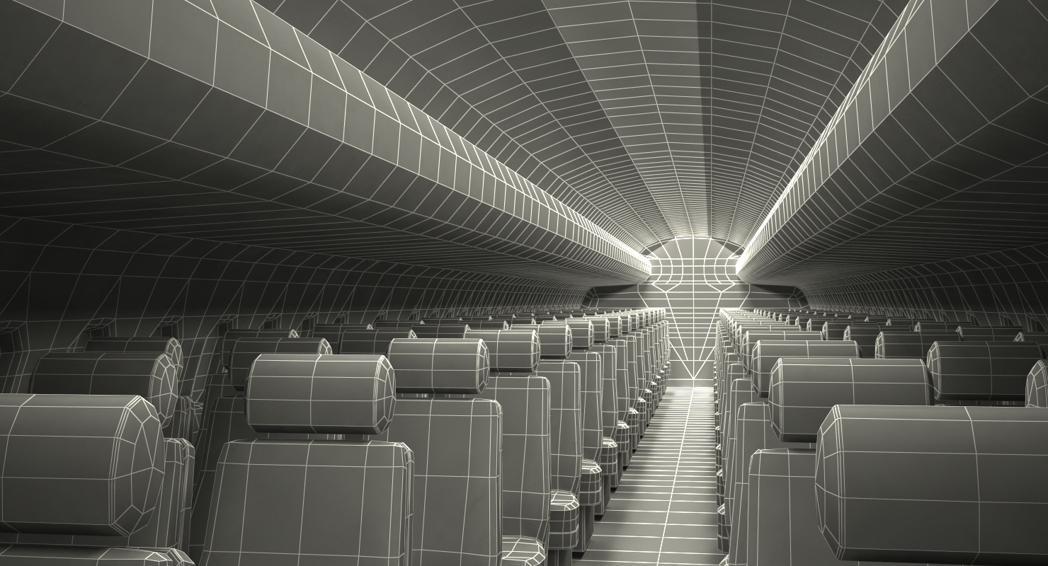 Airbus A319 EasyJet Airline 3D