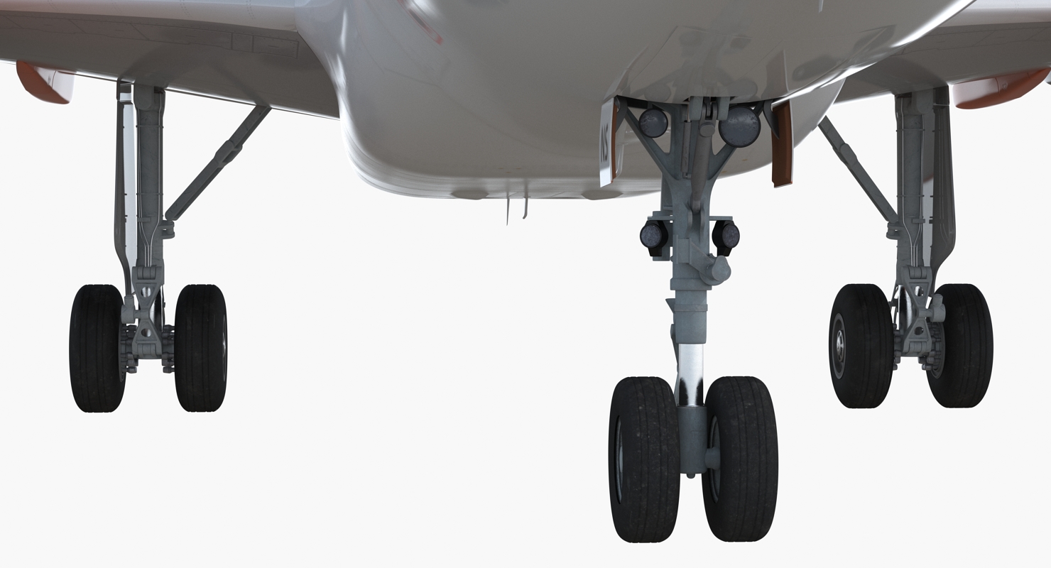 Airbus A319 EasyJet Airline 3D