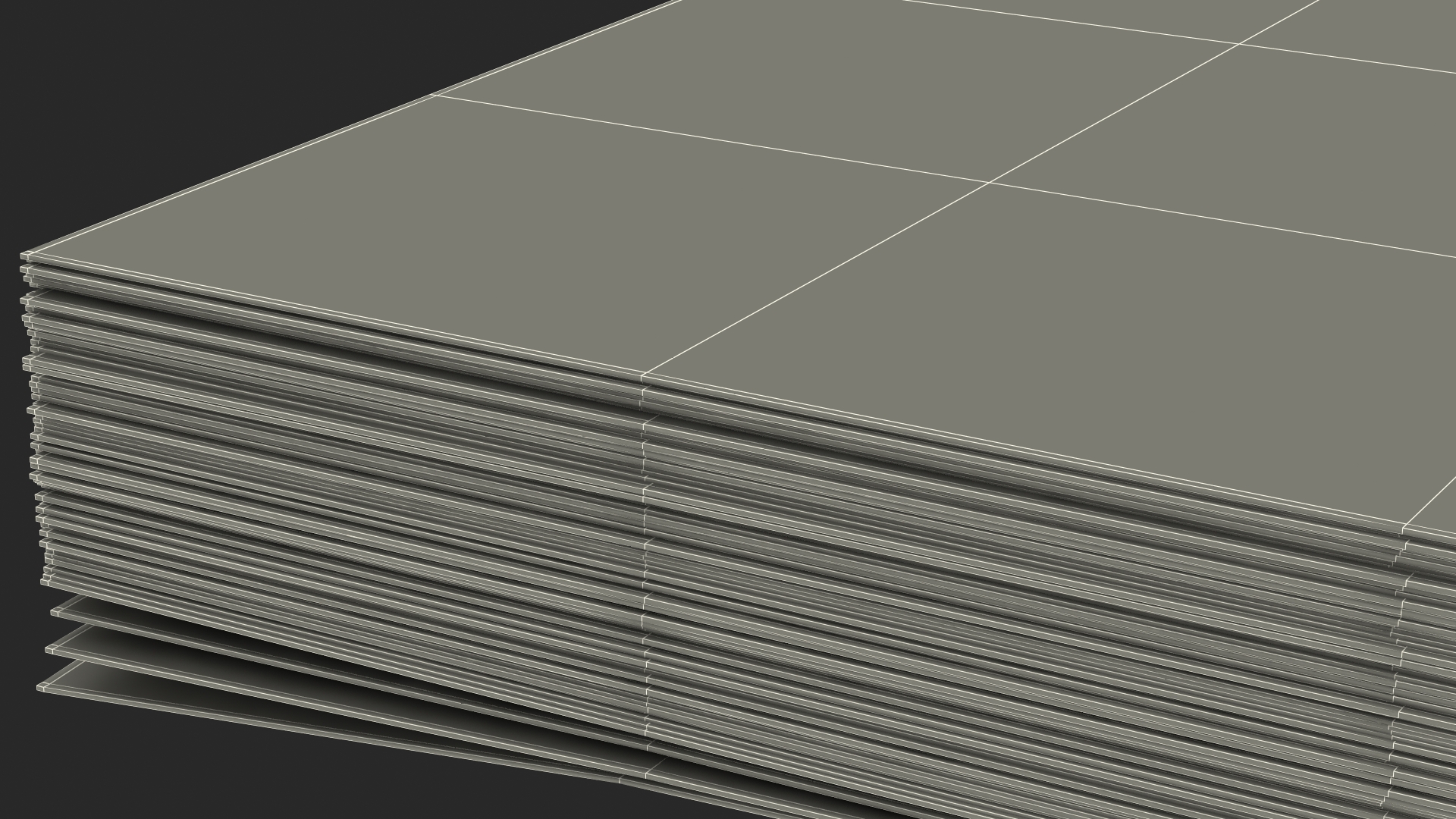 3D Chinese 100 Yuan 2015 Banknotes Bundle model