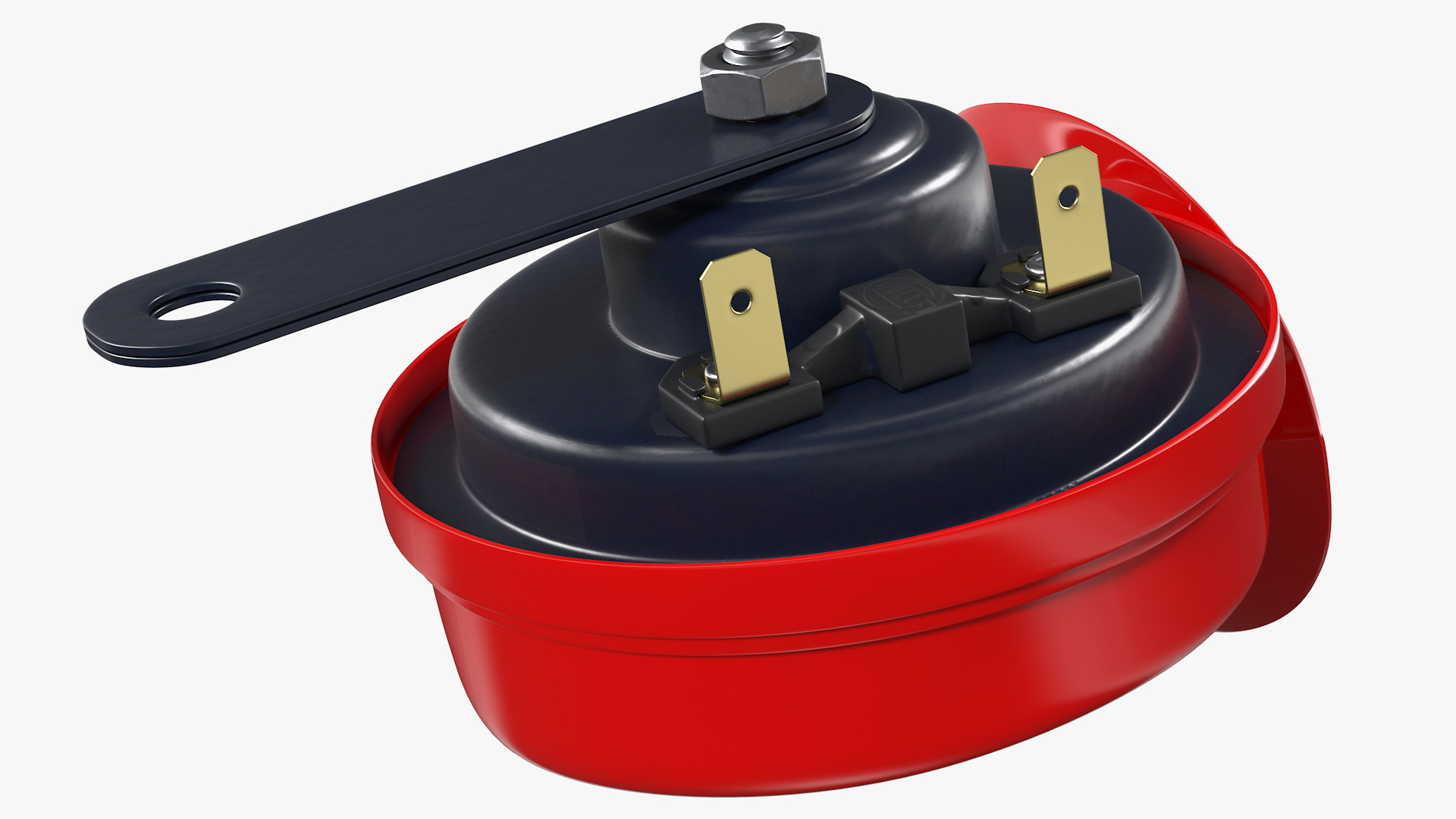 3D model Hella High Tone Car Horn 500Hz