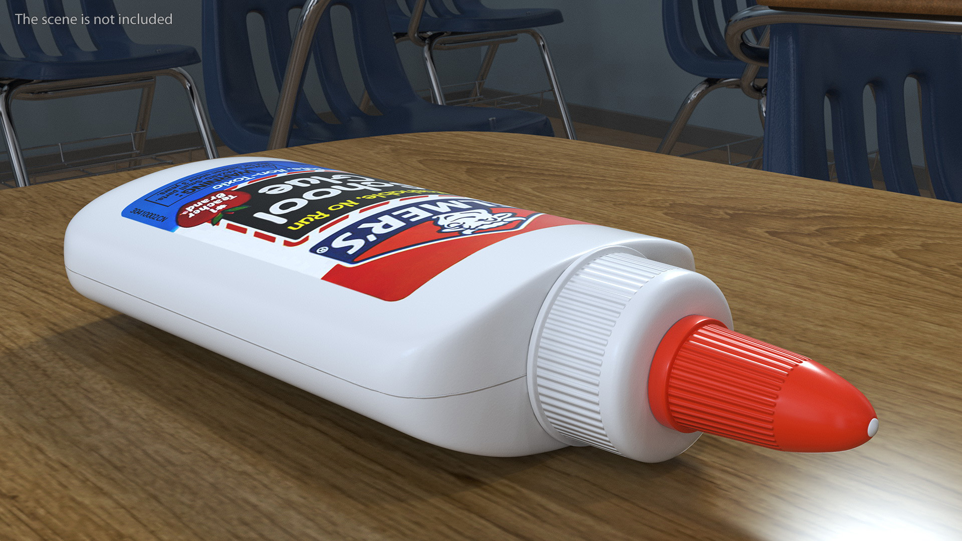 3D model Elmers Liquid School Glue 4 Oz