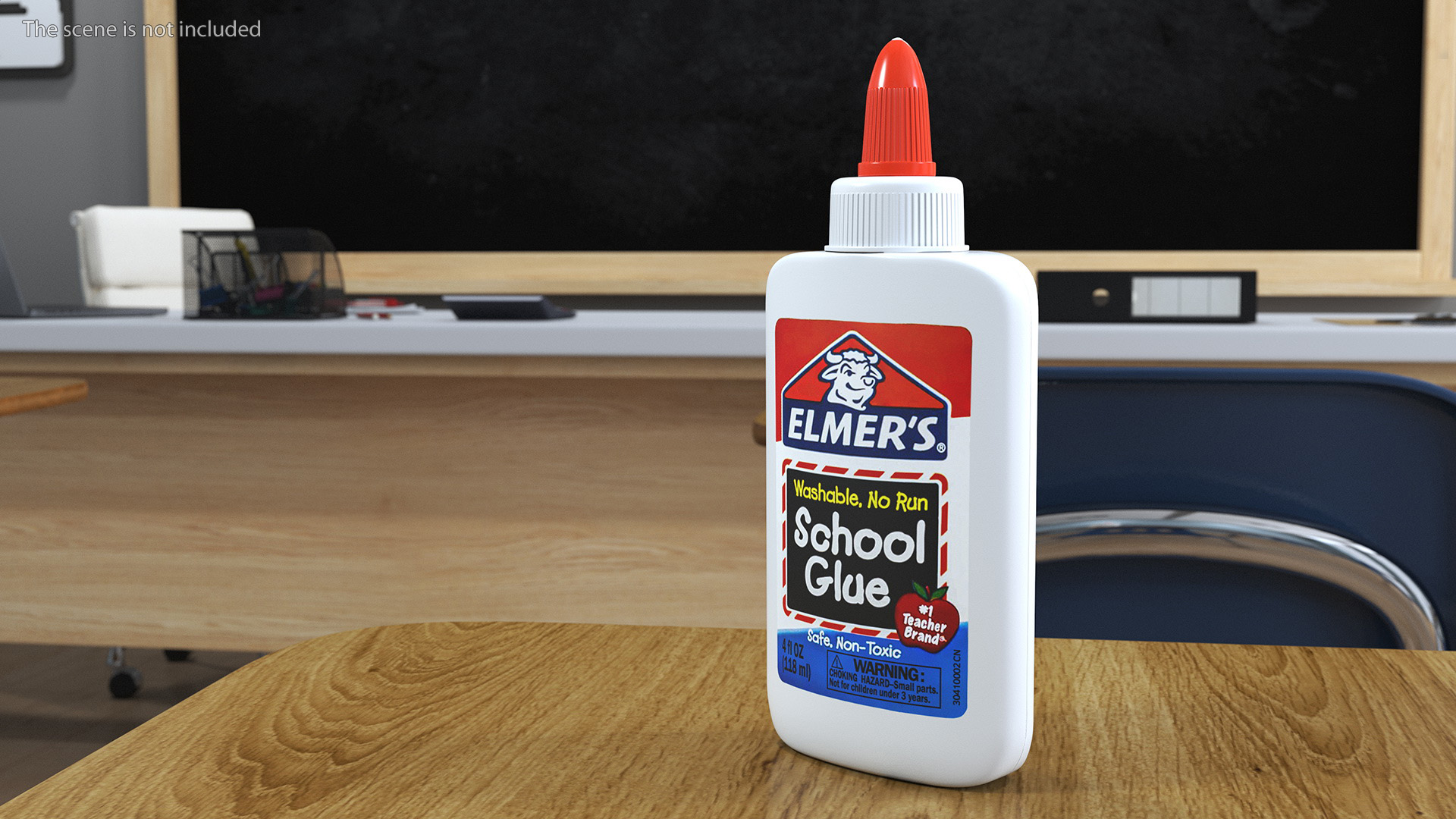 3D model Elmers Liquid School Glue 4 Oz