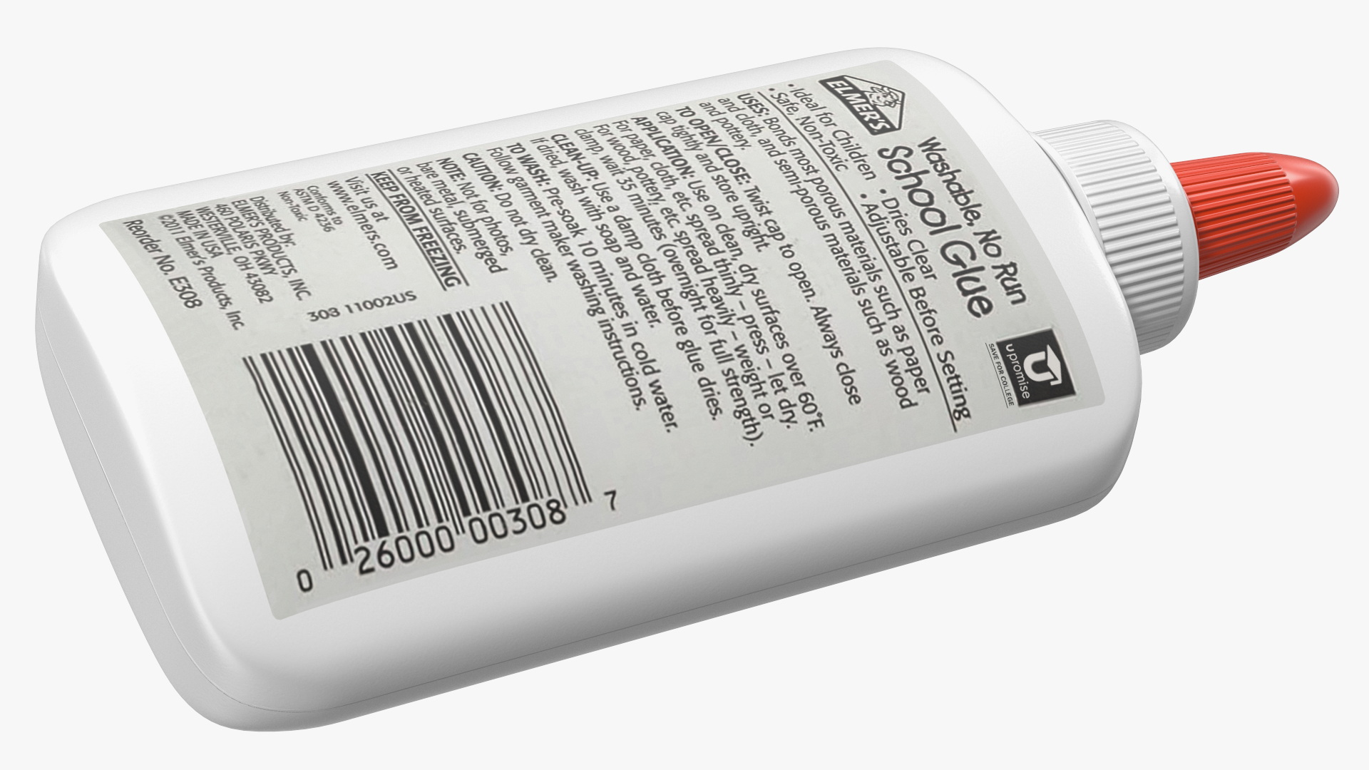 3D model Elmers Liquid School Glue 4 Oz