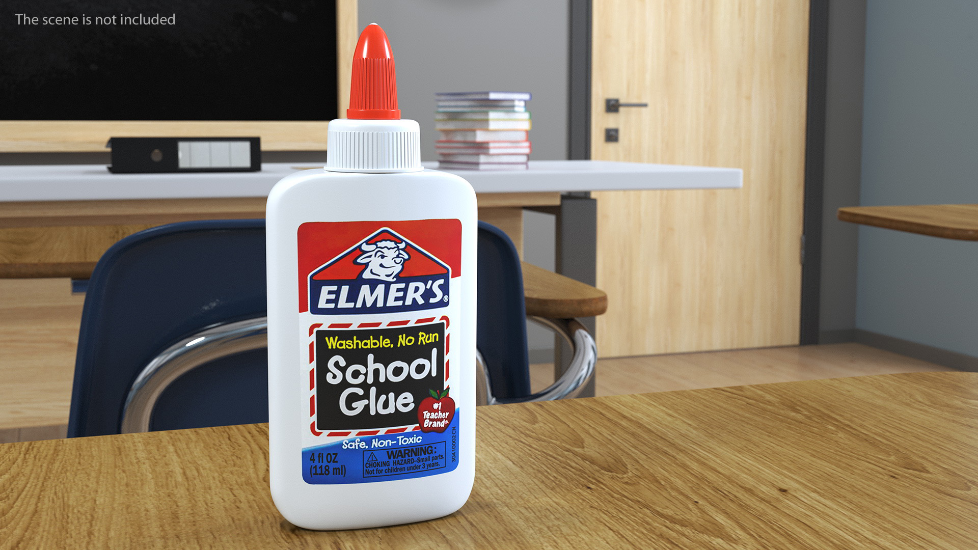 3D model Elmers Liquid School Glue 4 Oz
