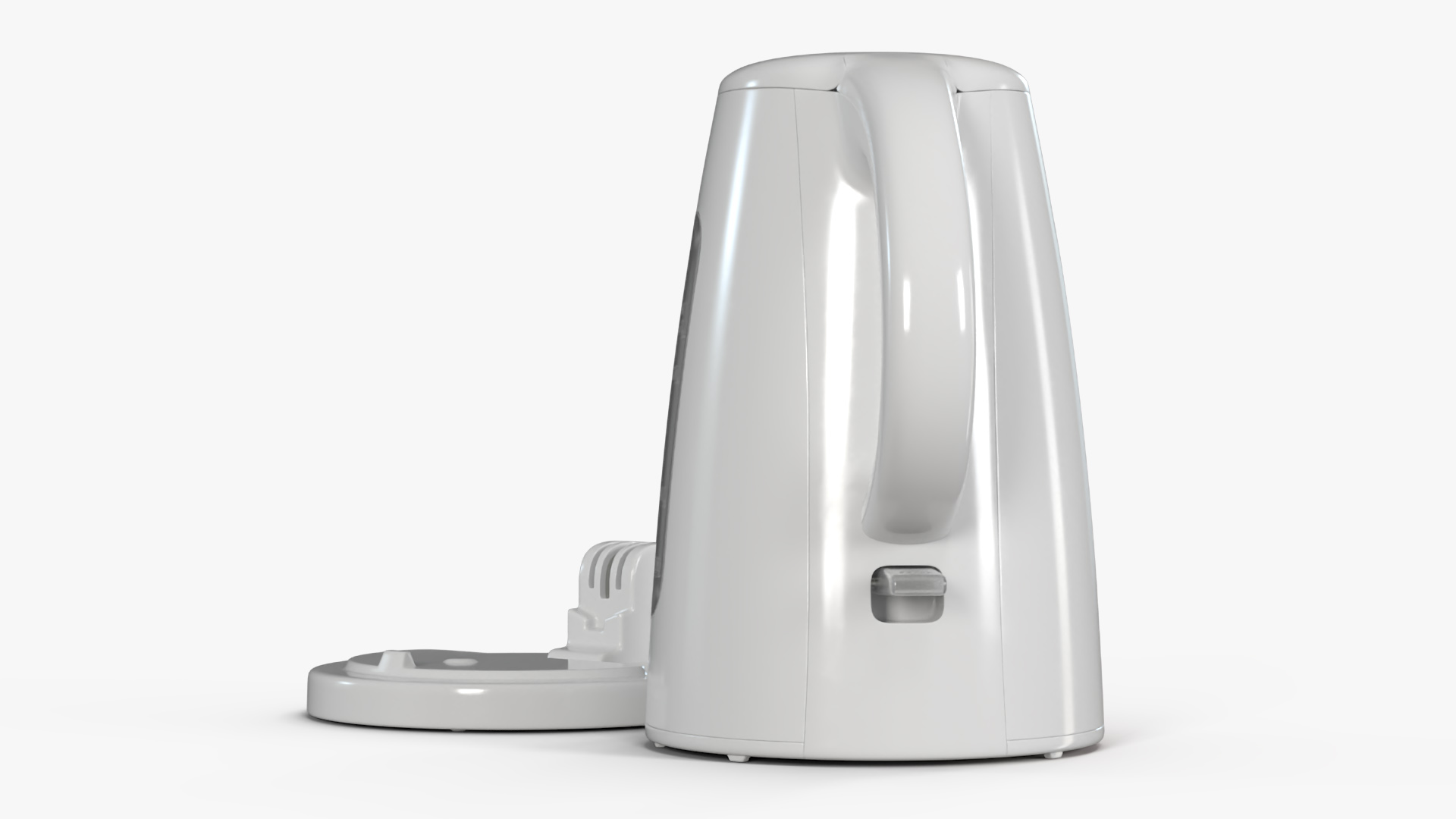 Plastic Electric Kettle No Water 3D