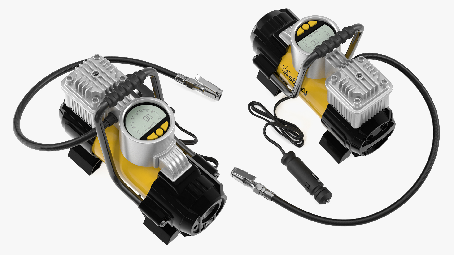 AstroAI Portable Car Air Compressor Pump 12V DC 3D