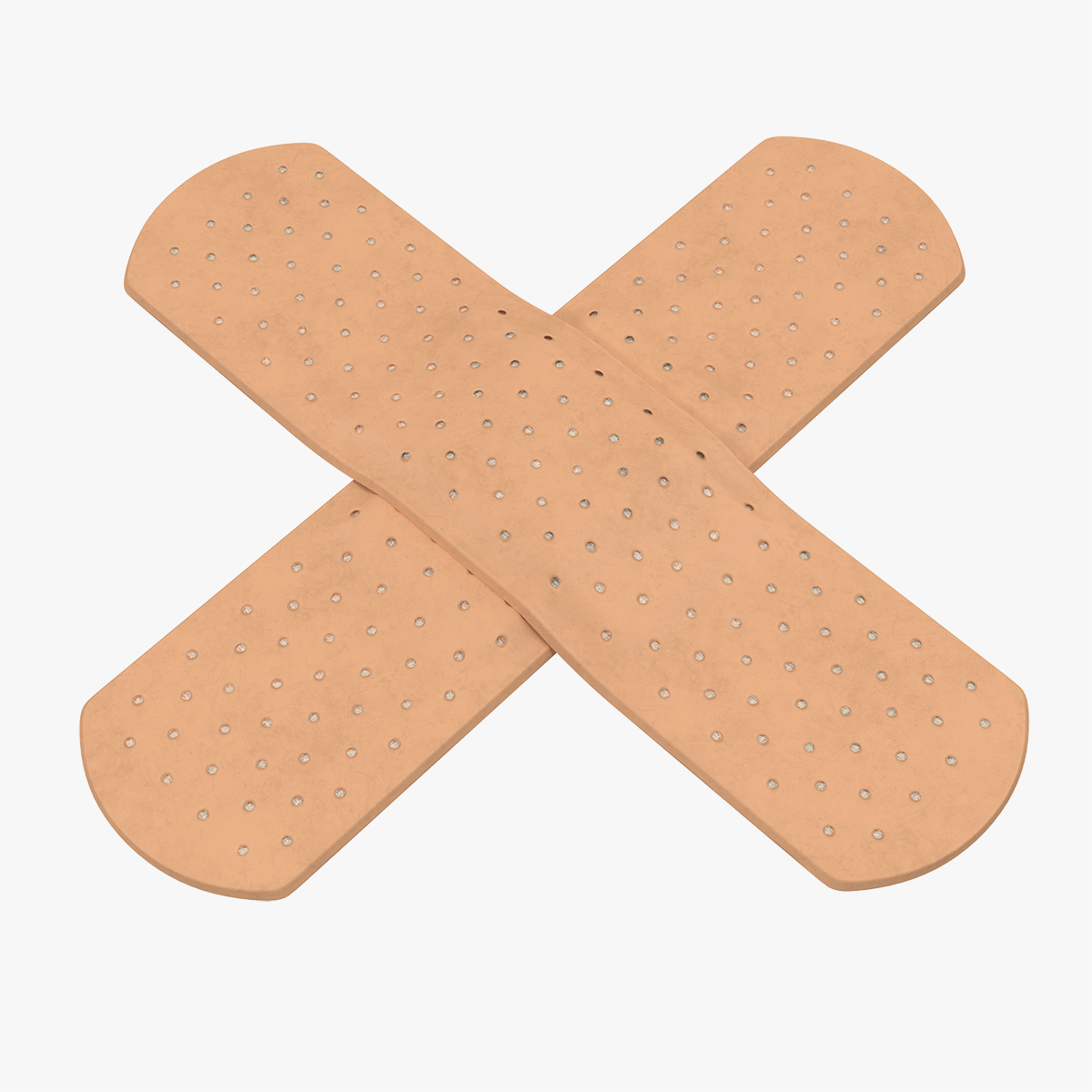 Cross Band Aid 3D Model