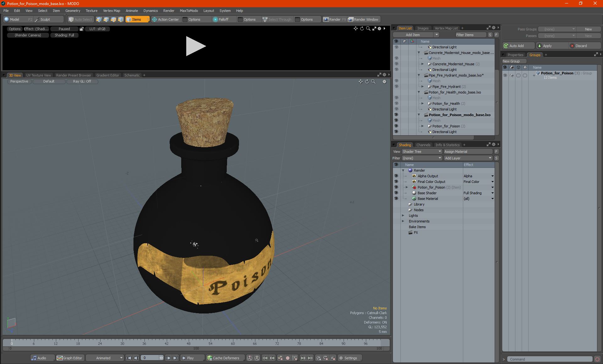 Potion for Poison 3D
