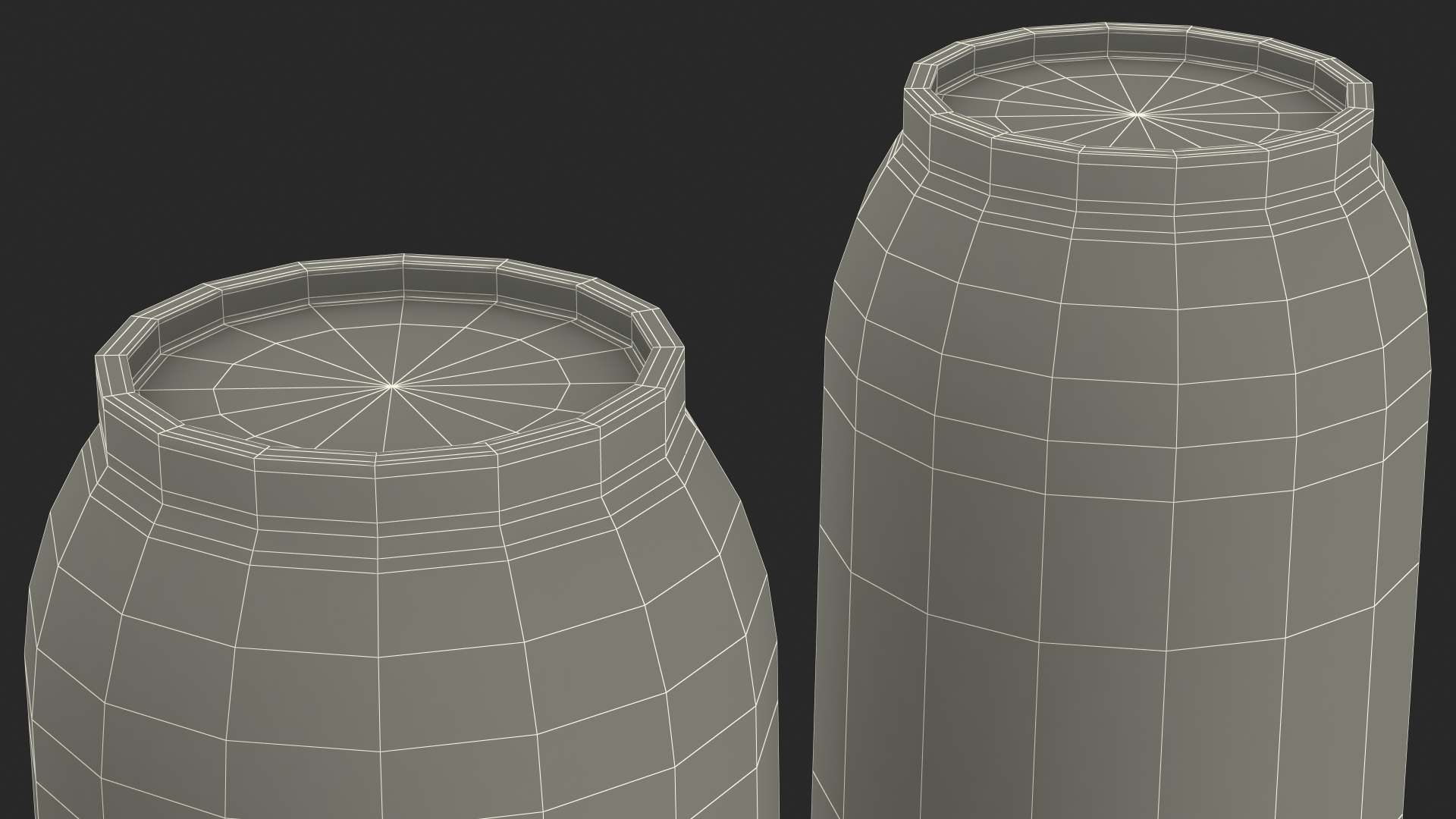 3D model Triple Stage Water Filter Housing Transparent