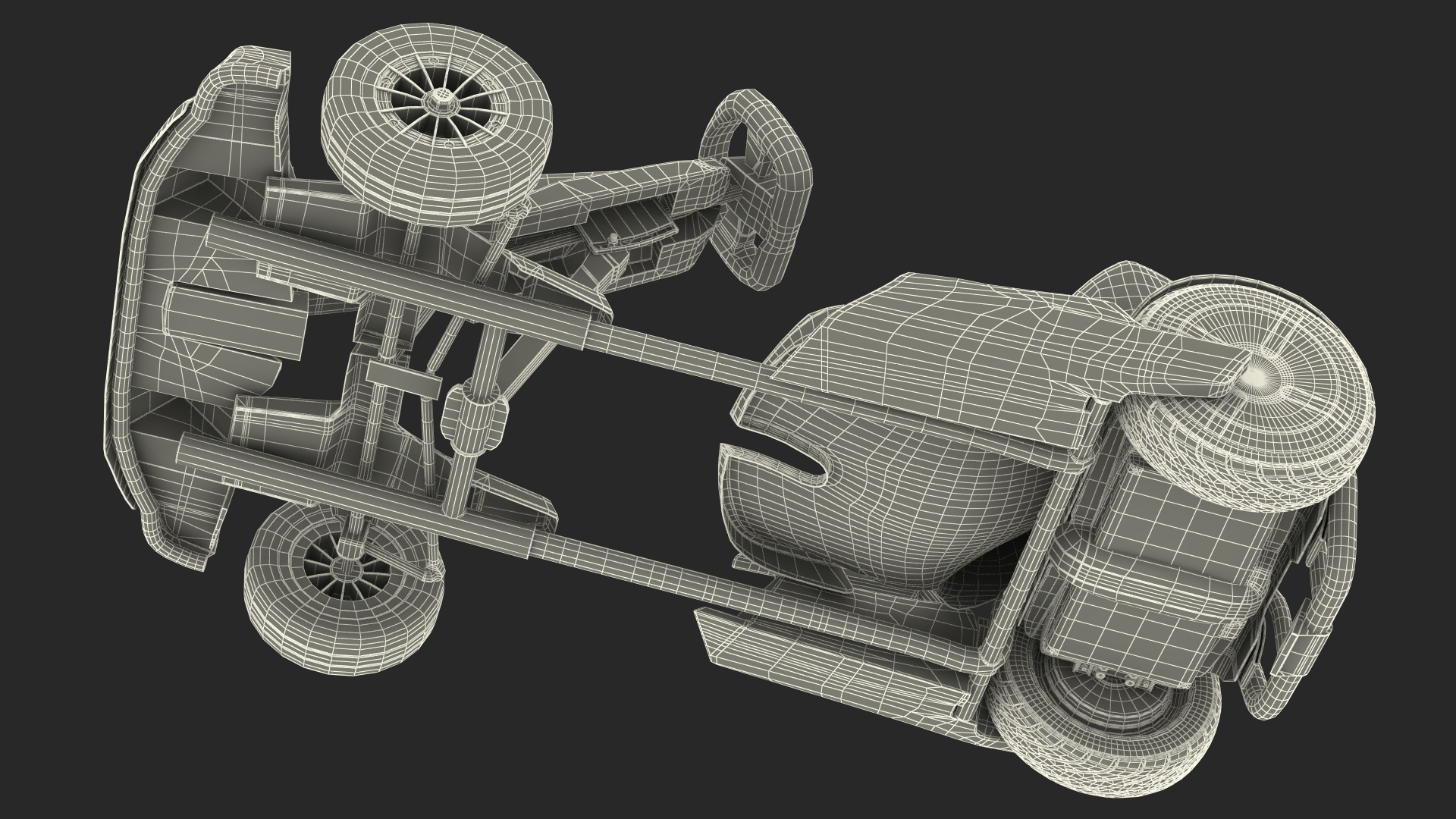 3D Gokart Segway model