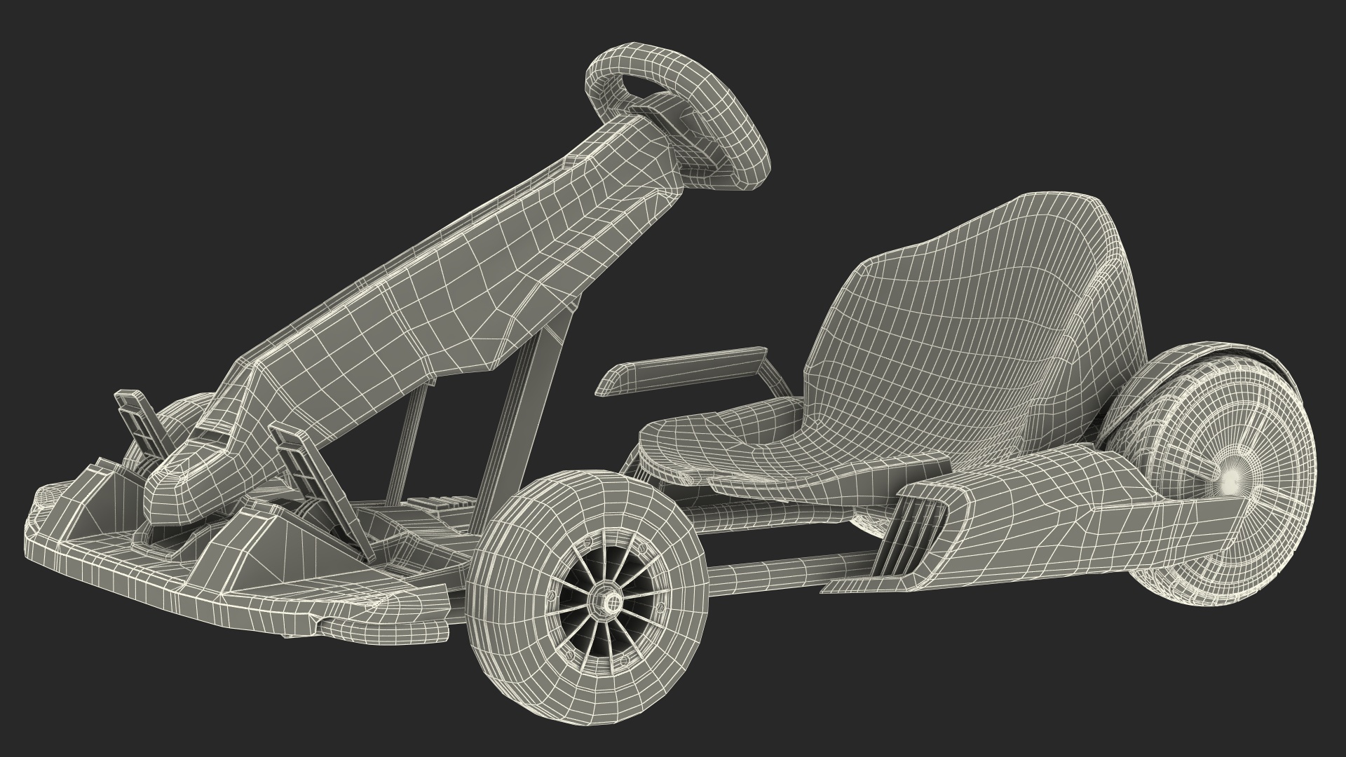 3D Gokart Segway model