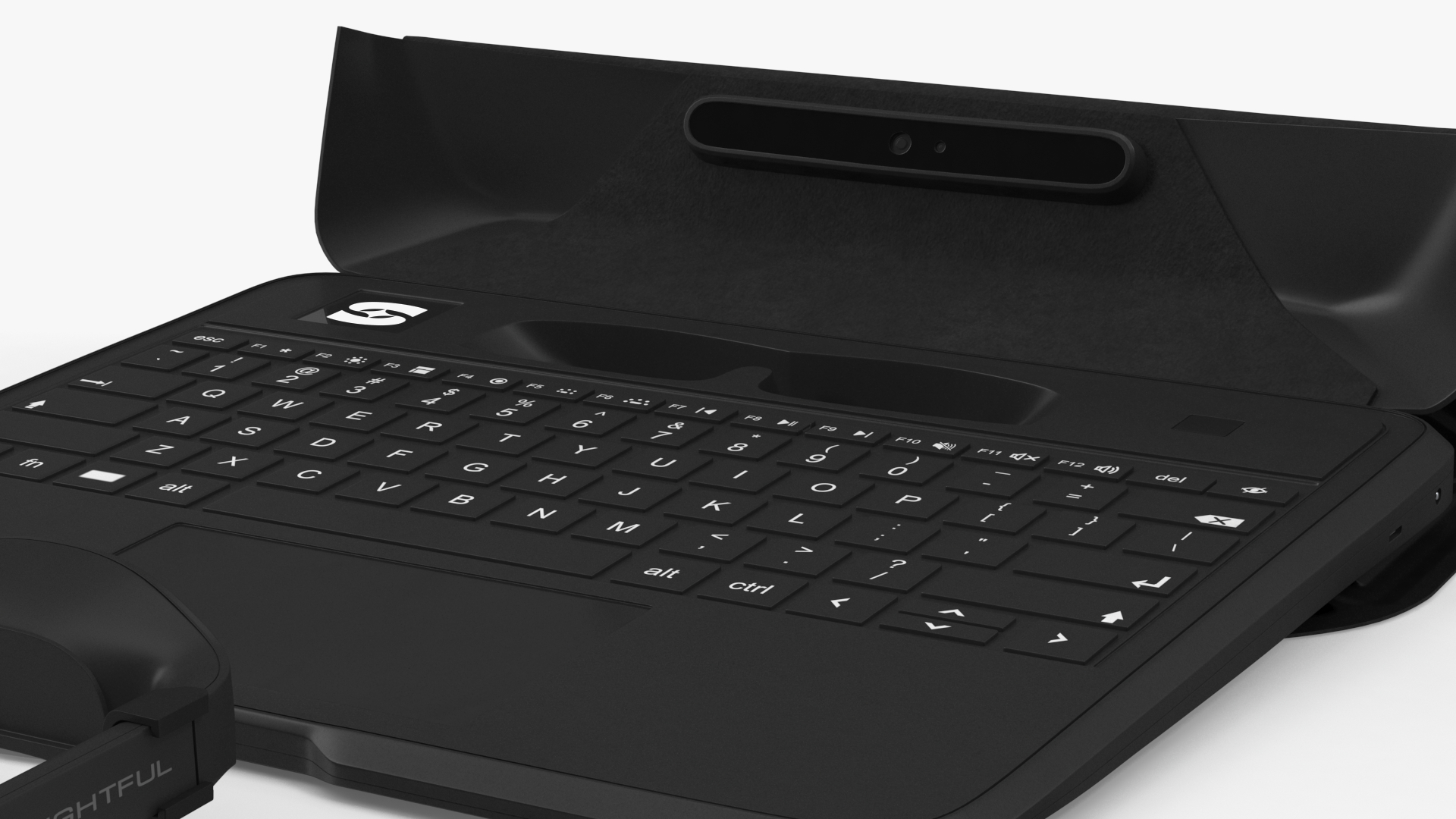 3D Spacetop Augmented Reality Laptop with Glasses