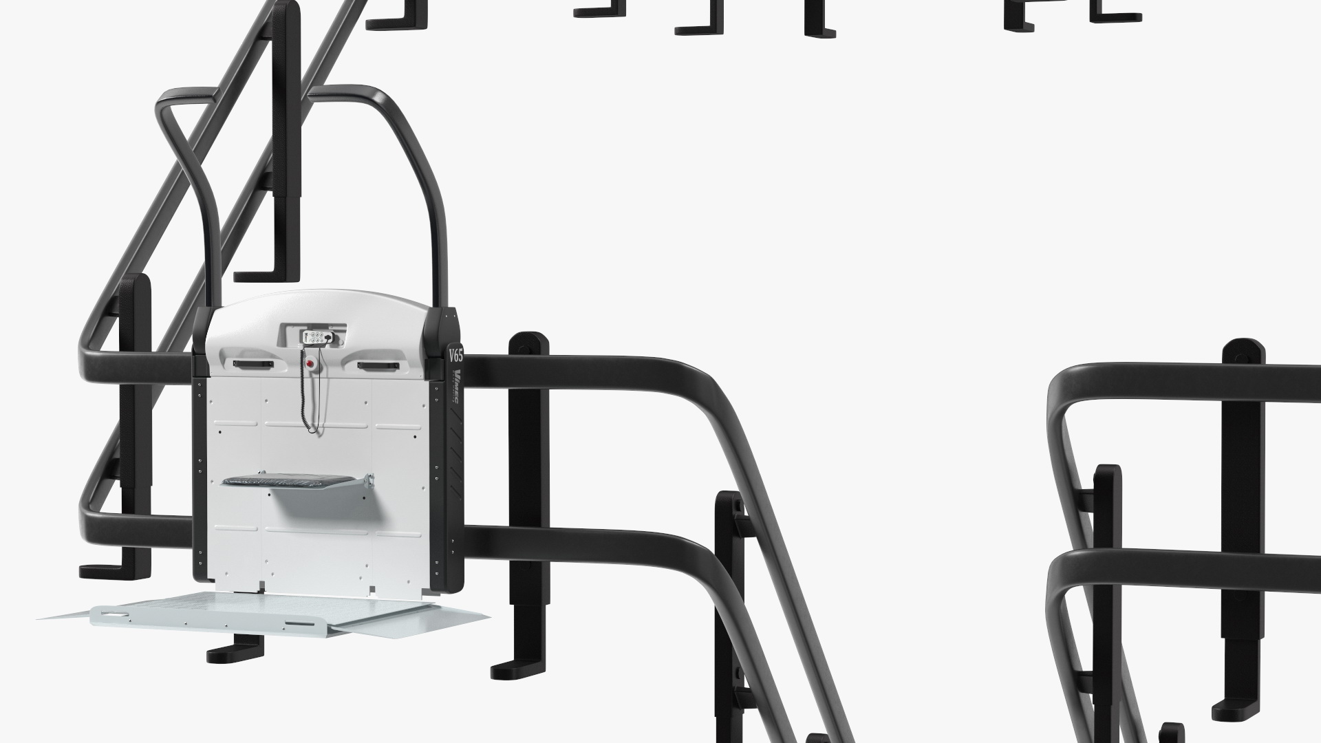 3D model Vimec V65 Curved Rail Platform Stairlift