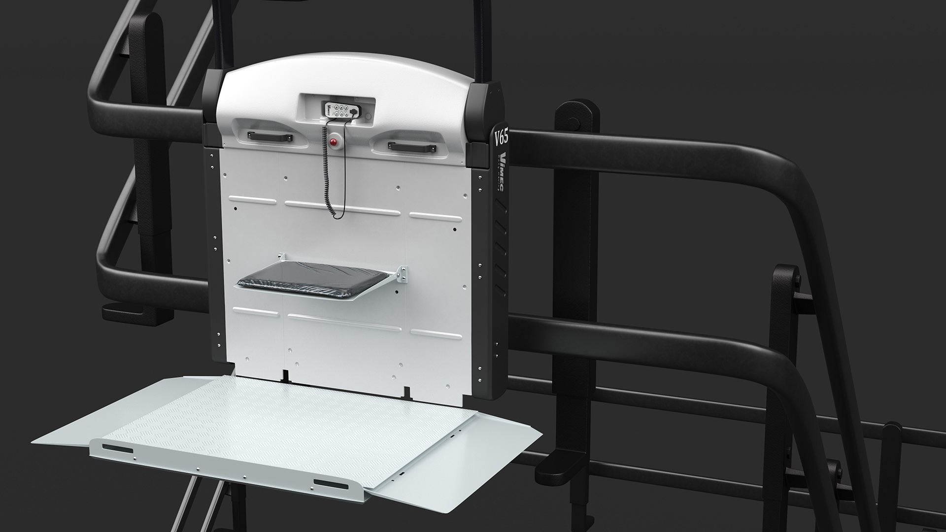 3D model Vimec V65 Curved Rail Platform Stairlift