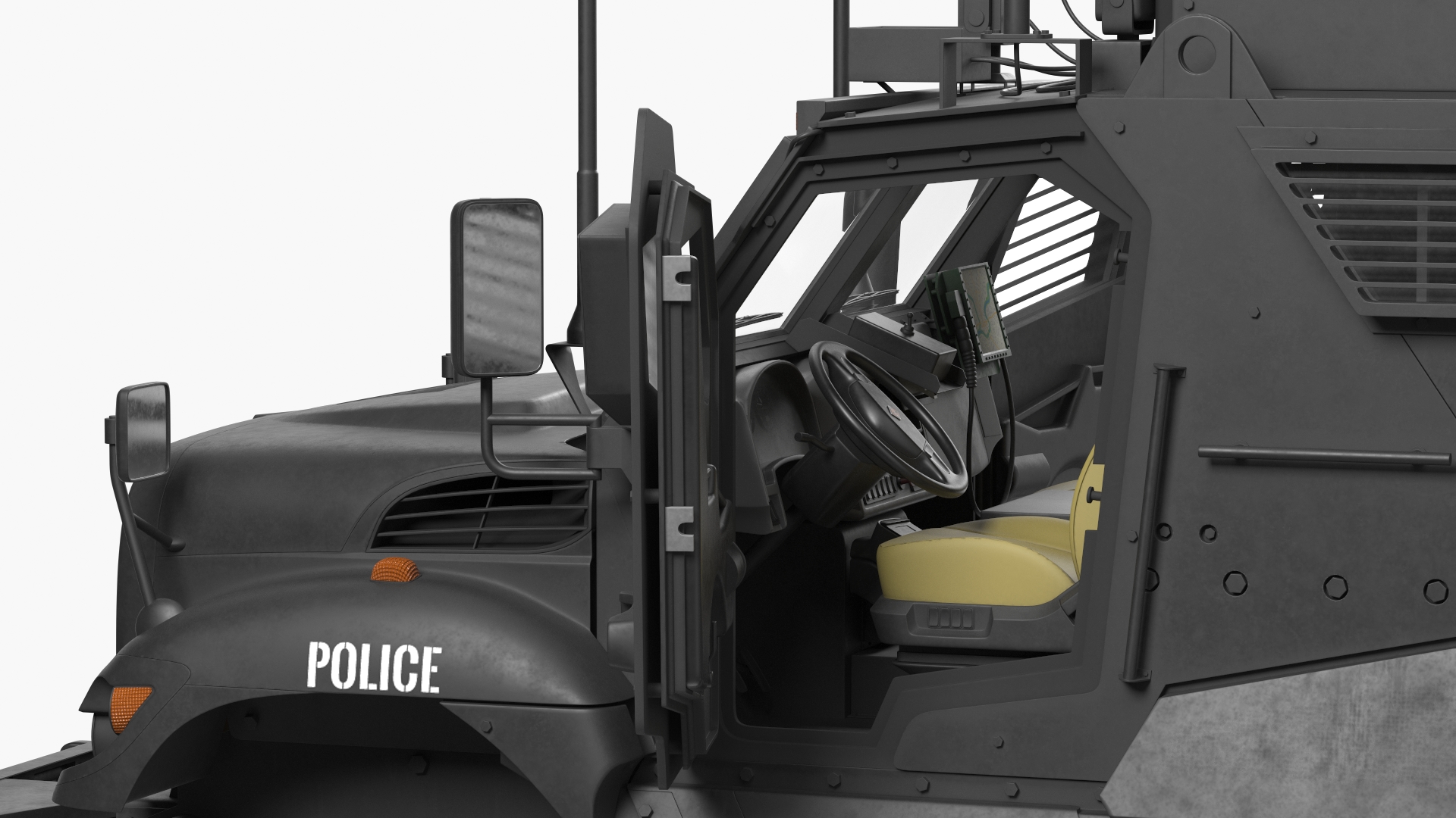 SWAT Vehicle International MaxxPro 3D model