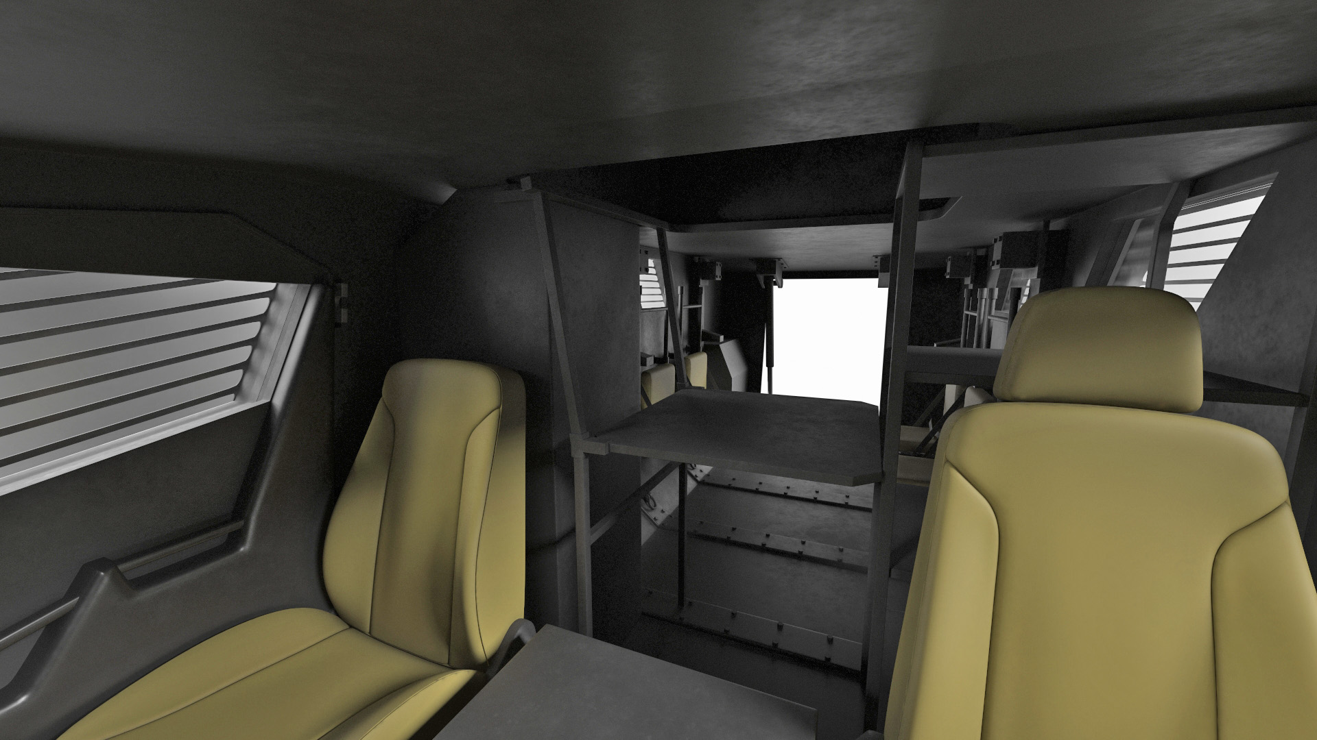 SWAT Vehicle International MaxxPro 3D model