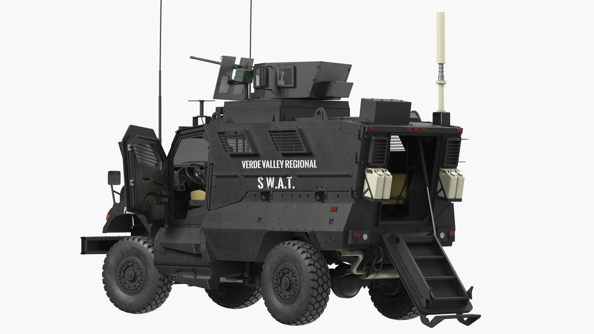 SWAT Vehicle International MaxxPro 3D model