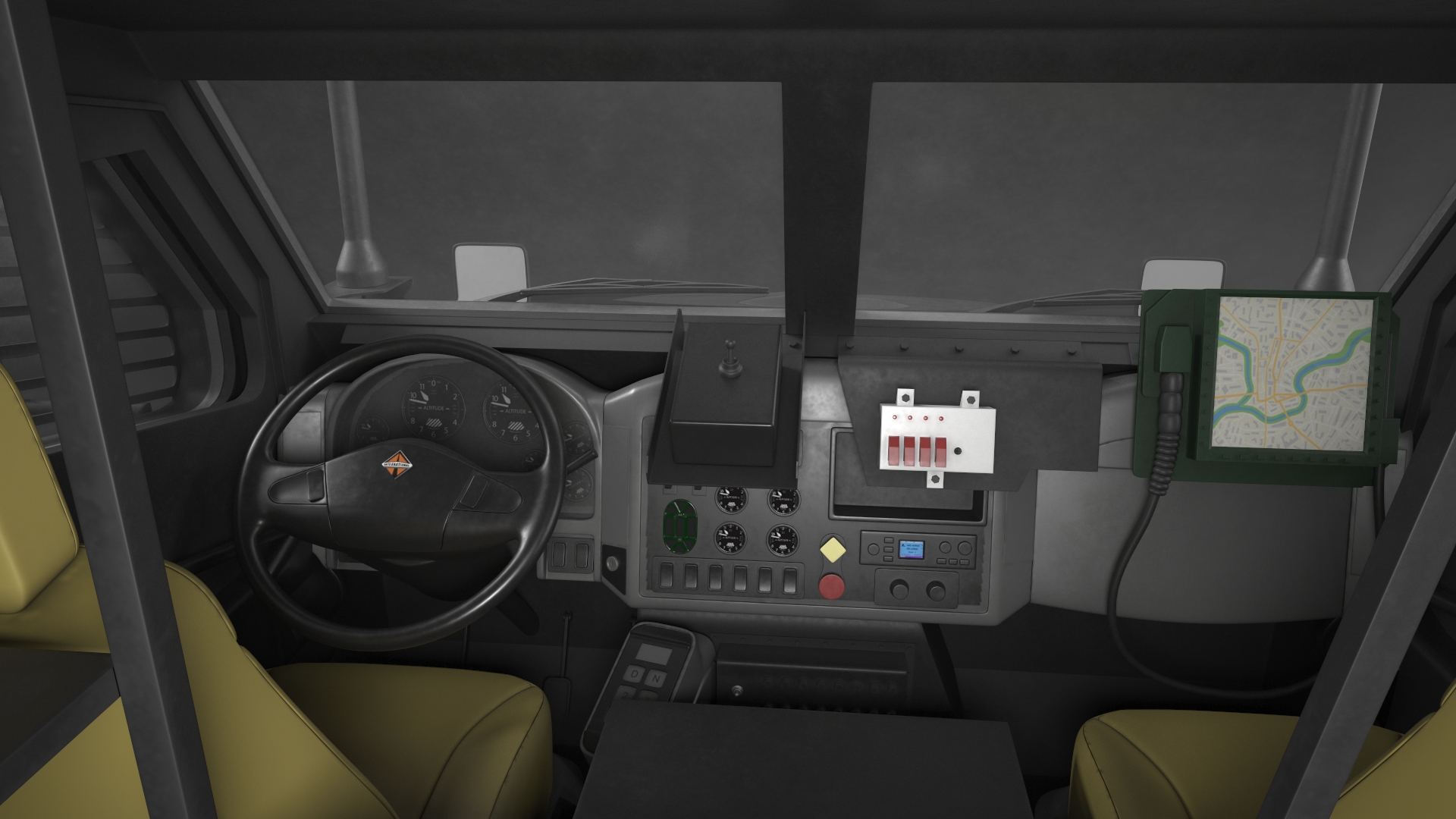 SWAT Vehicle International MaxxPro 3D model