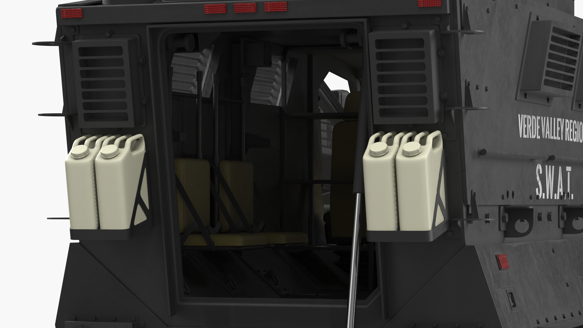 SWAT Vehicle International MaxxPro 3D model
