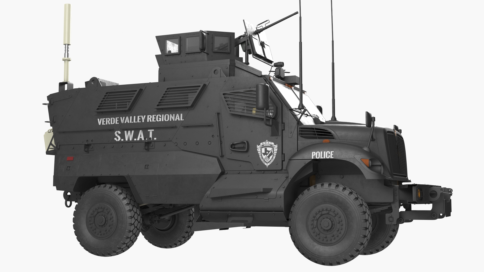 SWAT Vehicle International MaxxPro 3D model