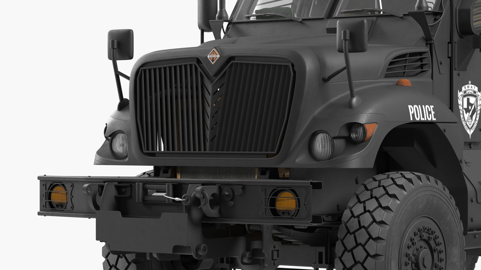 SWAT Vehicle International MaxxPro 3D model