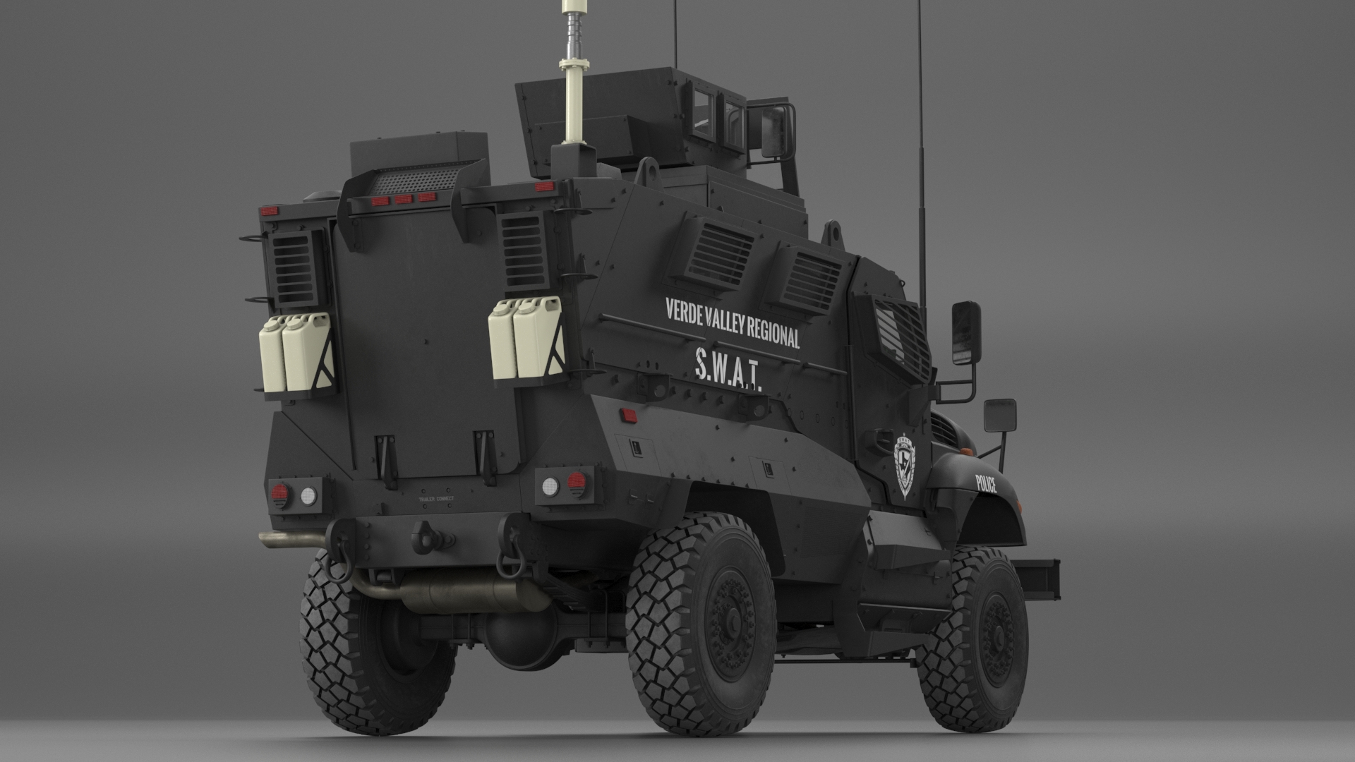 SWAT Vehicle International MaxxPro 3D model