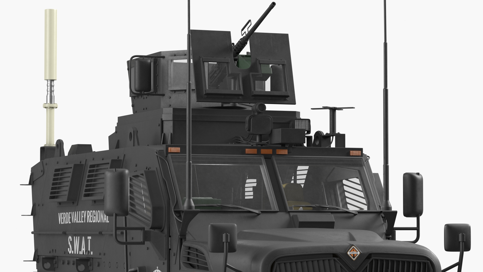 SWAT Vehicle International MaxxPro 3D model