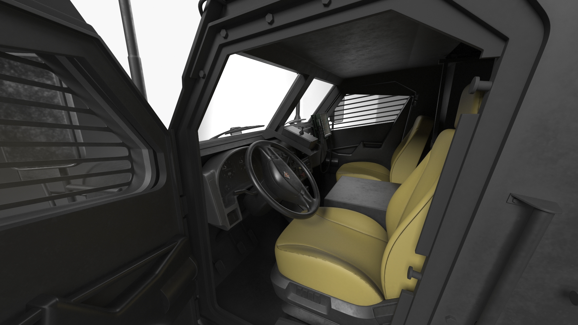 SWAT Vehicle International MaxxPro 3D model