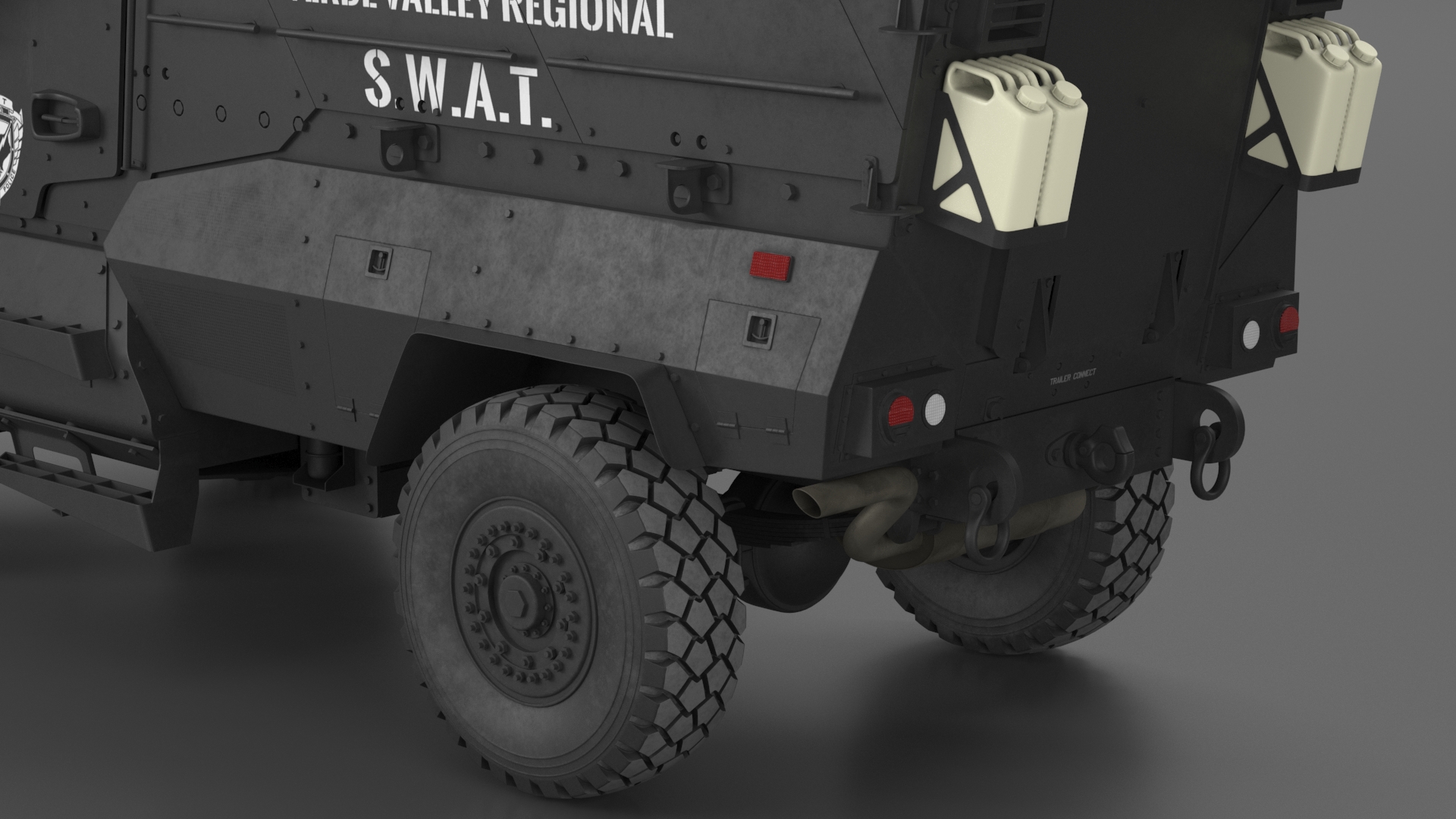 SWAT Vehicle International MaxxPro 3D model