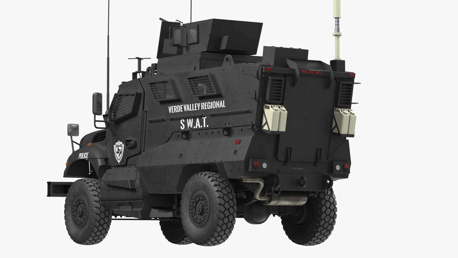 SWAT Vehicle International MaxxPro 3D model