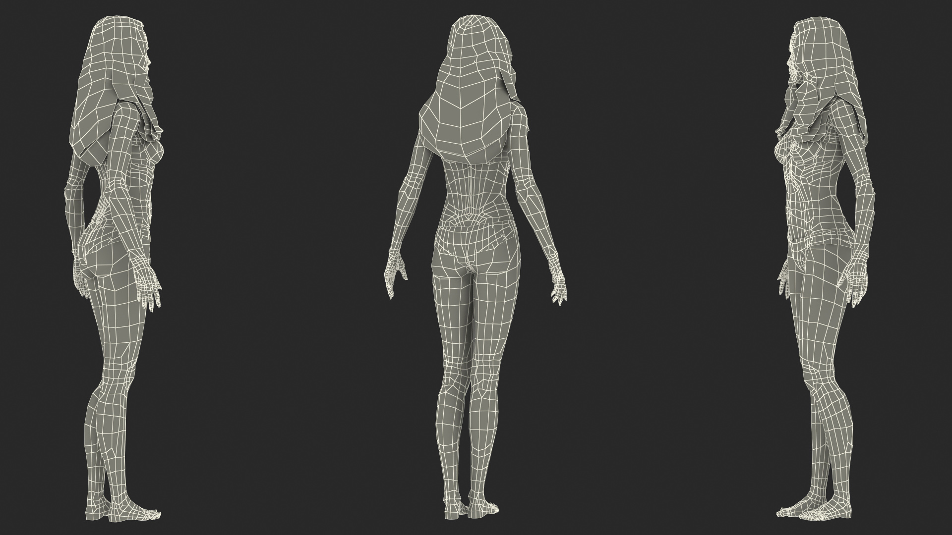 Chinese Woman Lingerie 3D