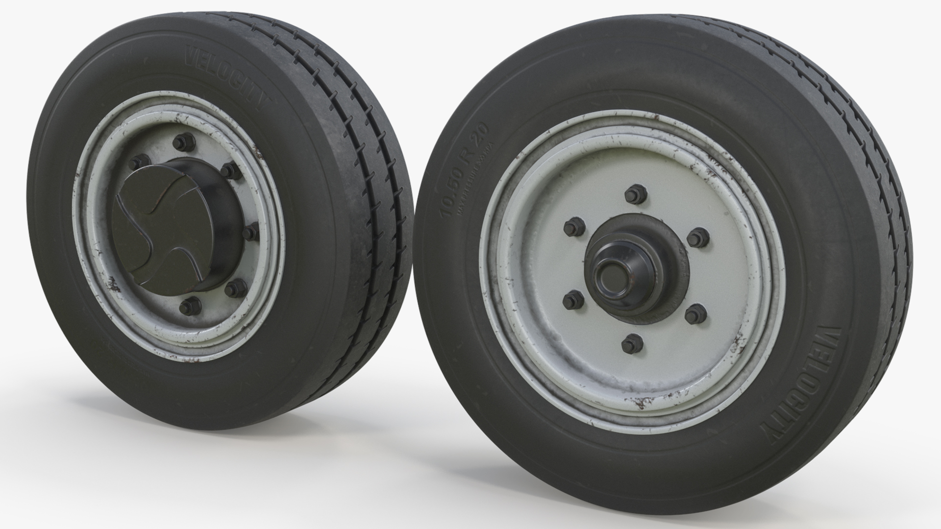Tow Tractor Wheel Set, view 3